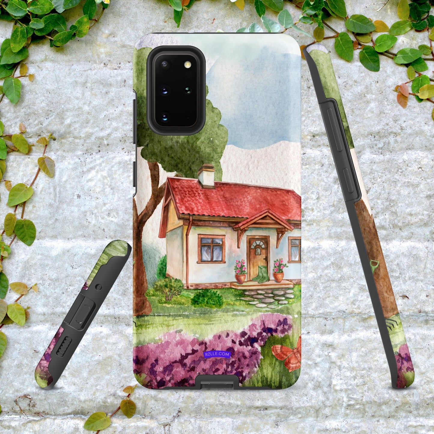 House Painting In Watercolor Tough case for Samsung®