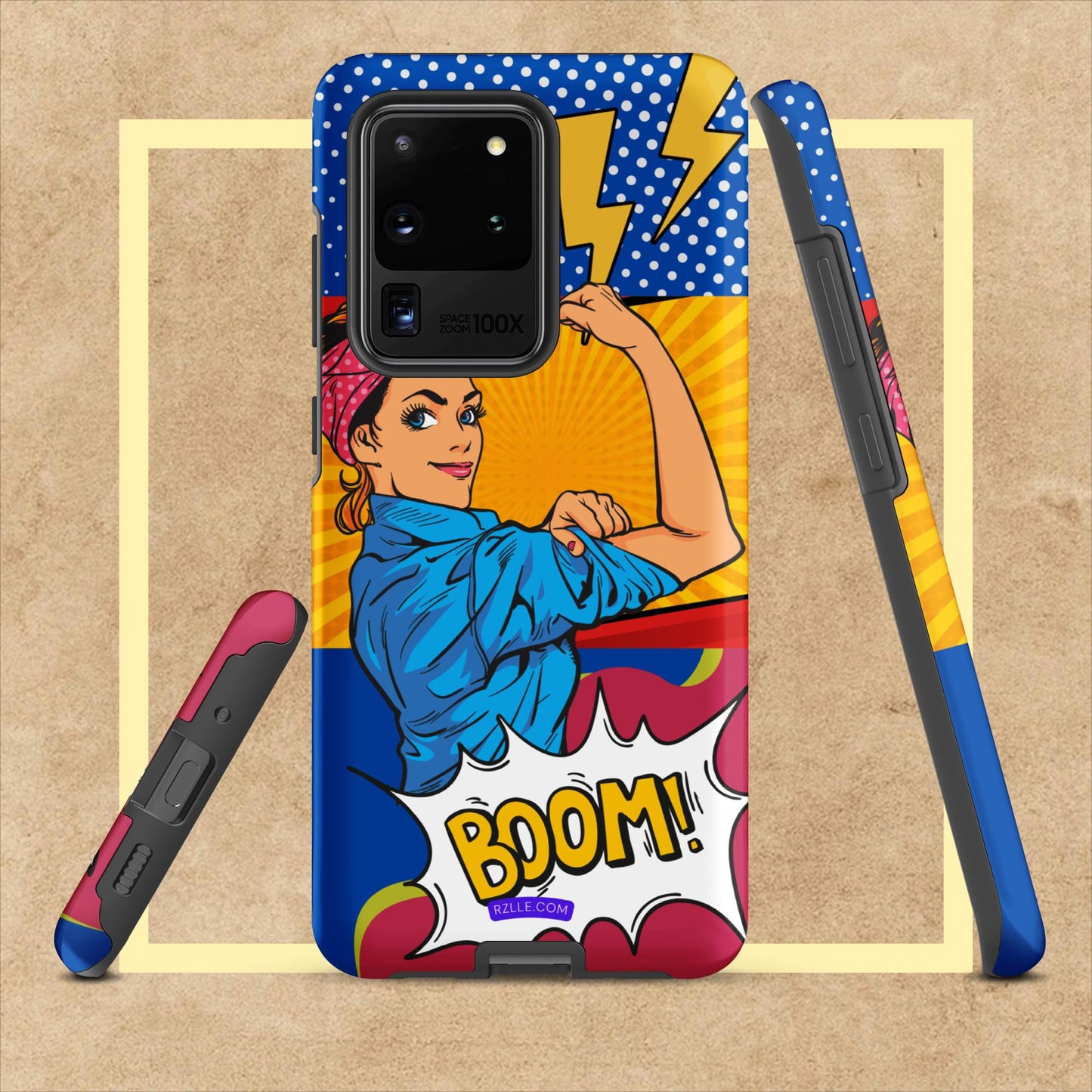 Pop Art Strong Woman Tough case for Samsung®