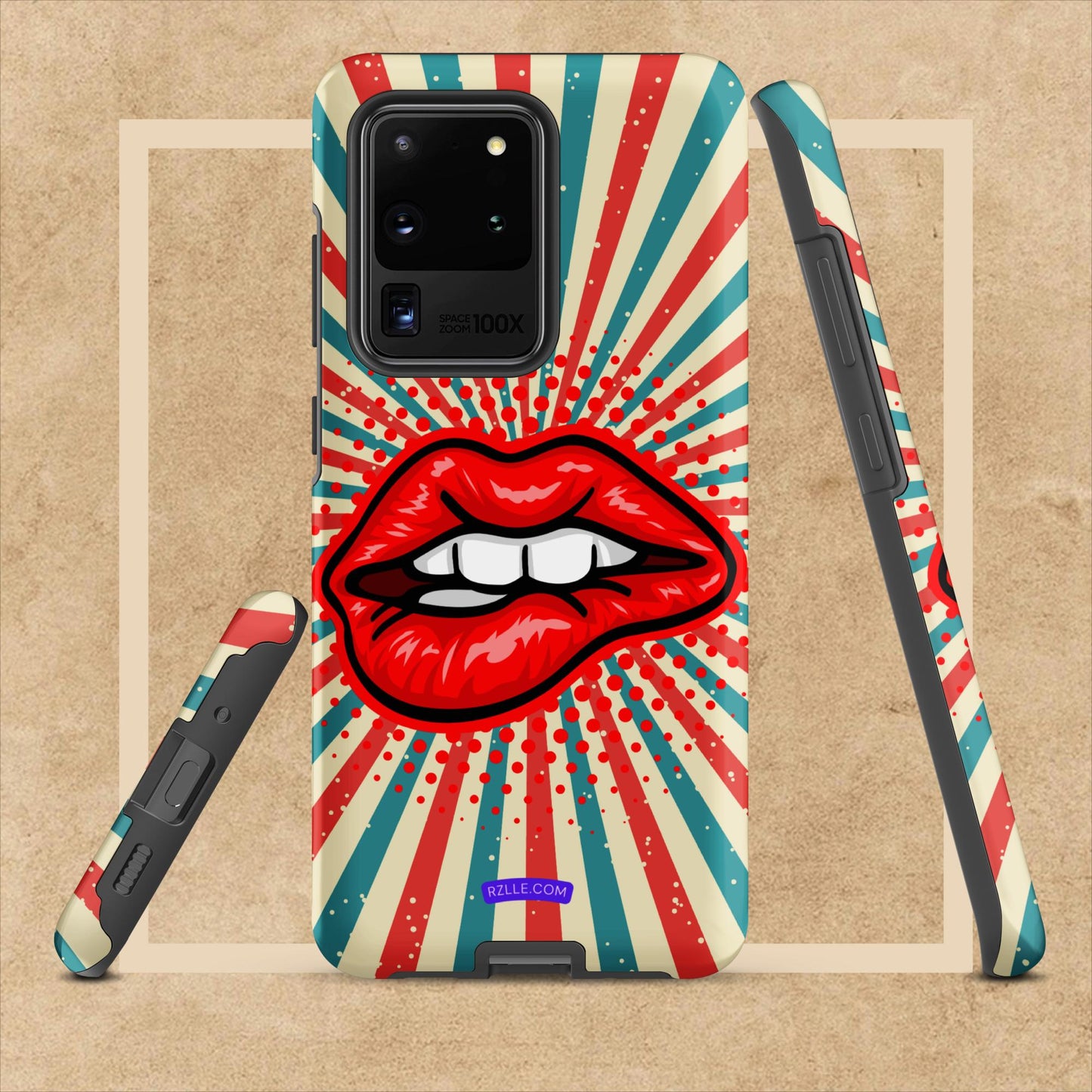 Pop Culture Art Lip Bite Tough case for Samsung®