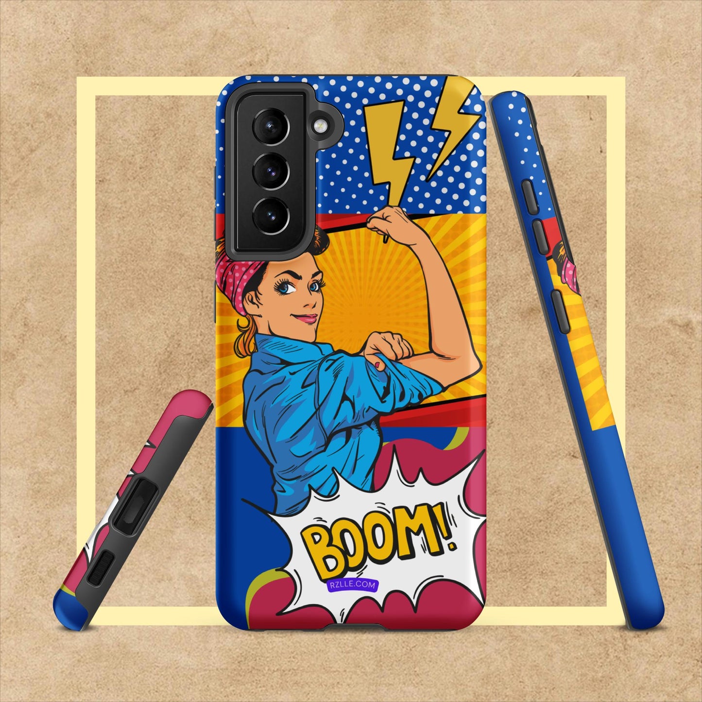 Pop Art Strong Woman Tough case for Samsung®