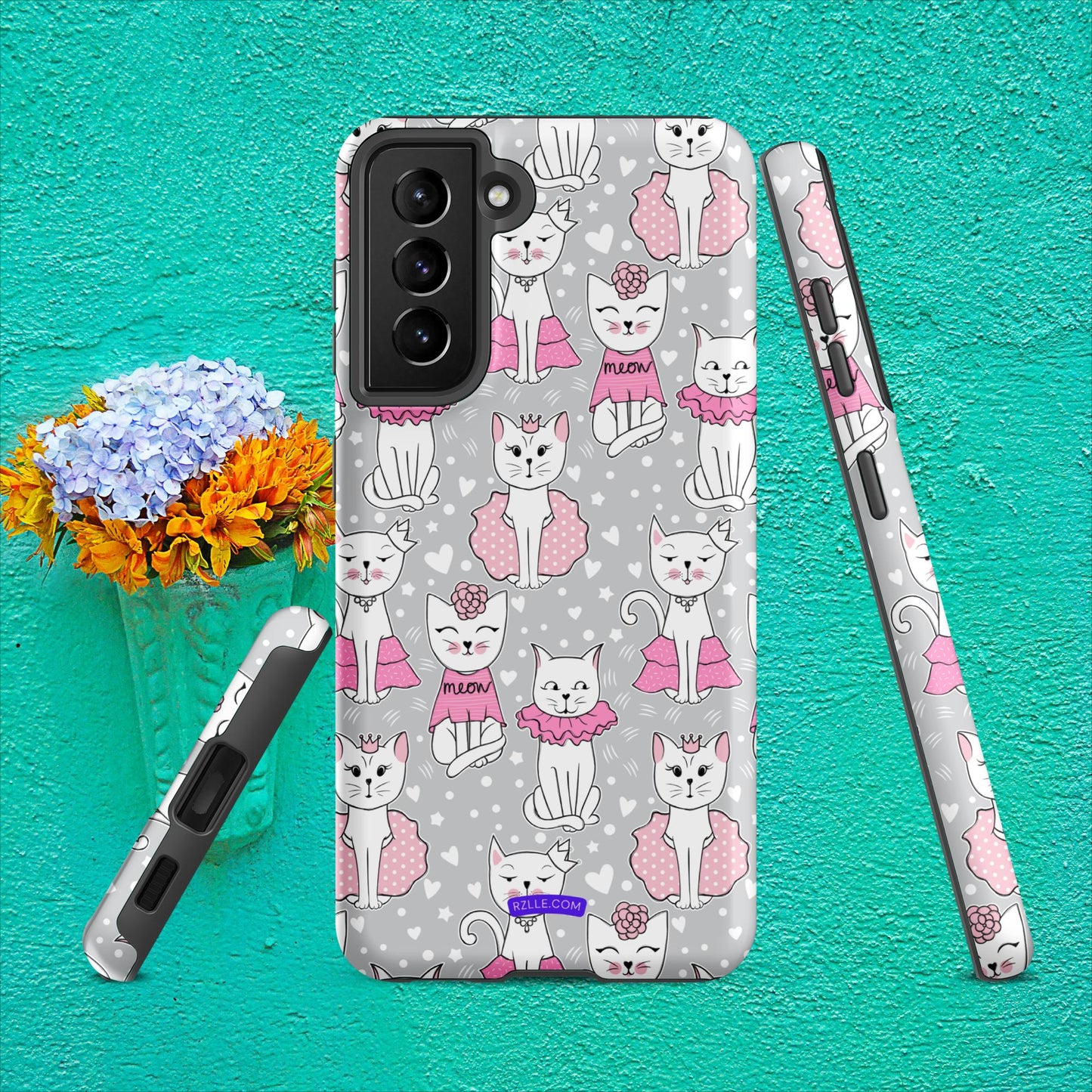 Cats In Pink Tough case for Samsung®