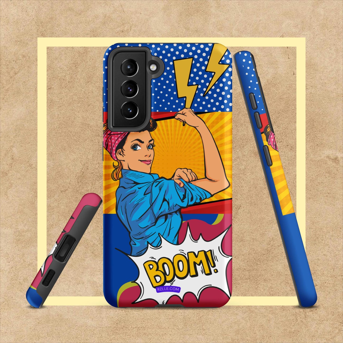 Pop Art Strong Woman Tough case for Samsung®