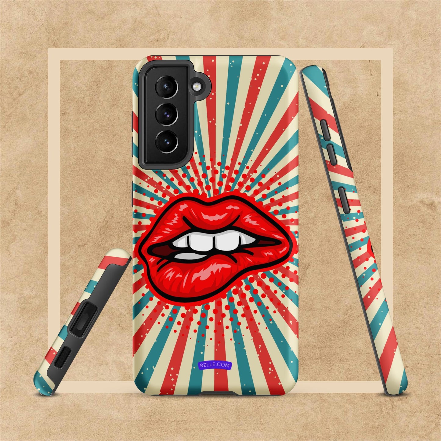 Pop Culture Art Lip Bite Tough case for Samsung®