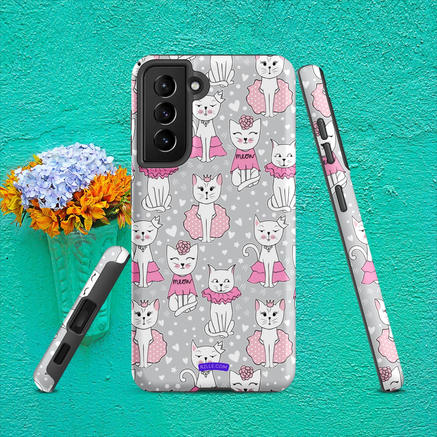 Cats In Pink Tough case for Samsung®