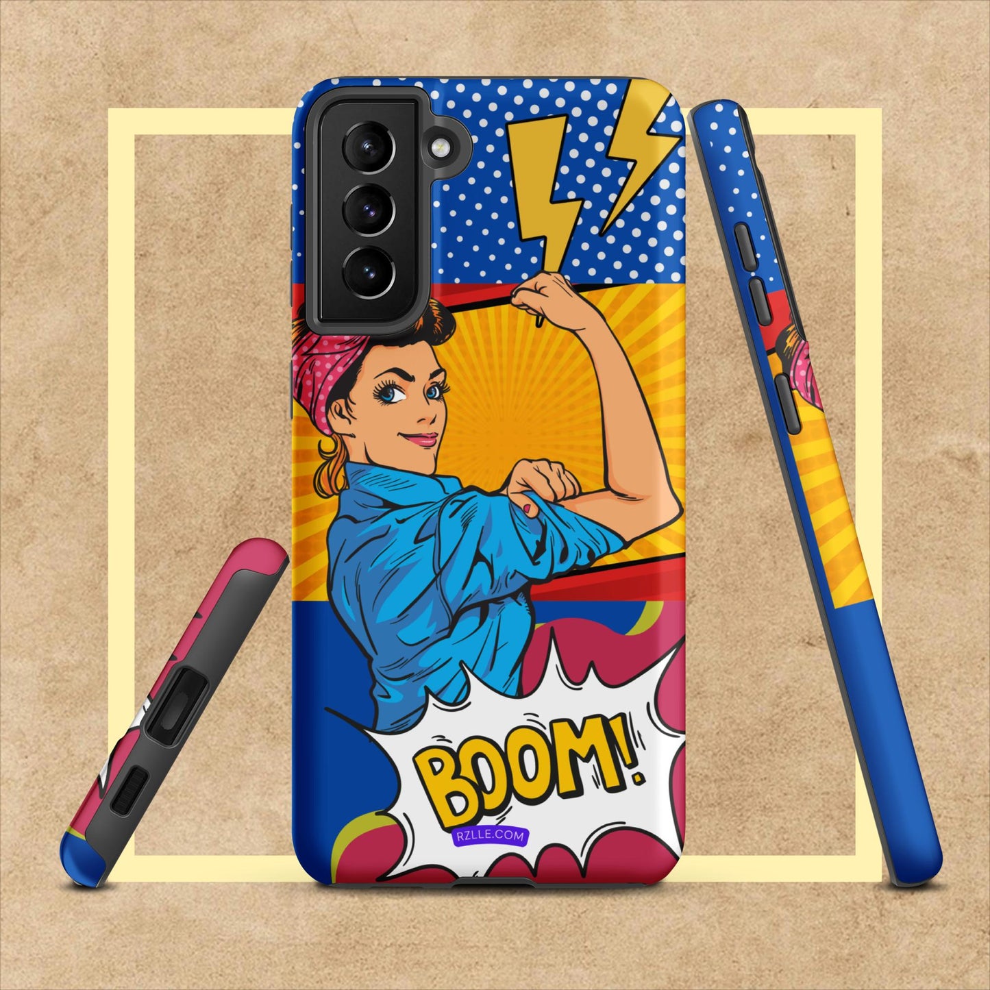 Pop Art Strong Woman Tough case for Samsung®