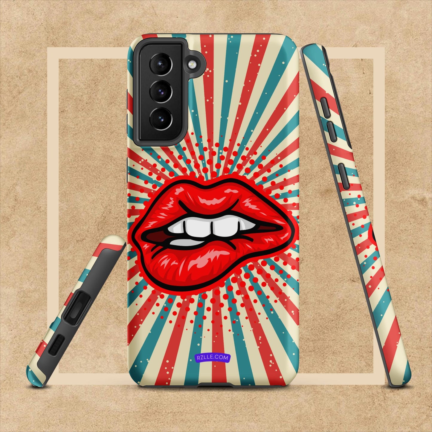 Pop Culture Art Lip Bite Tough case for Samsung®