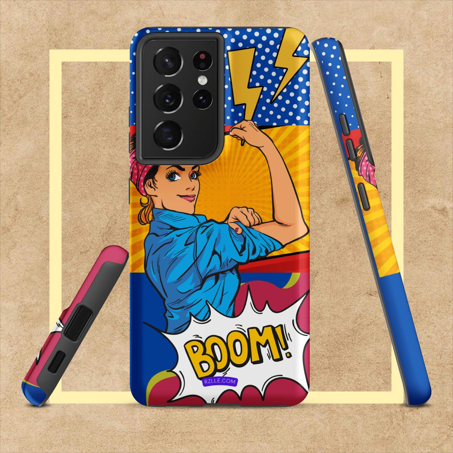 Pop Art Strong Woman Tough case for Samsung®