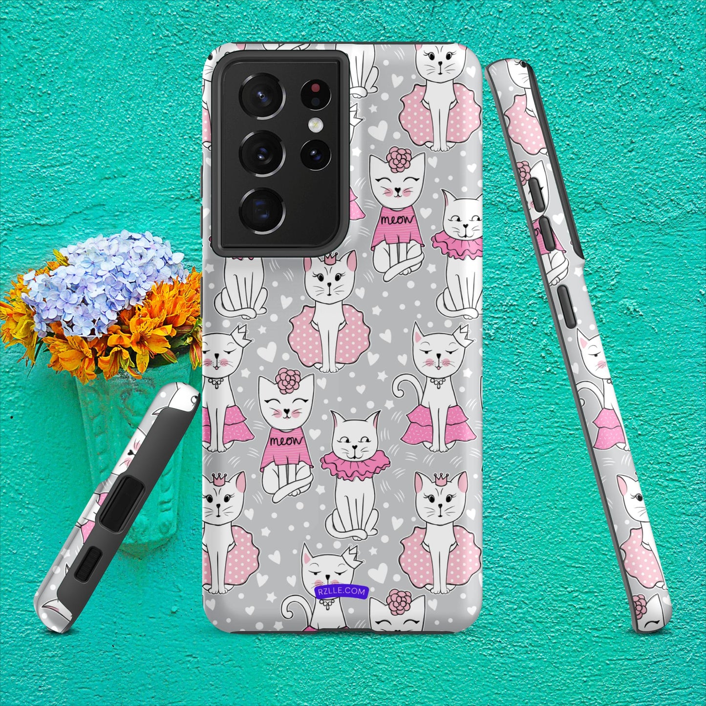 Cats In Pink Tough case for Samsung®