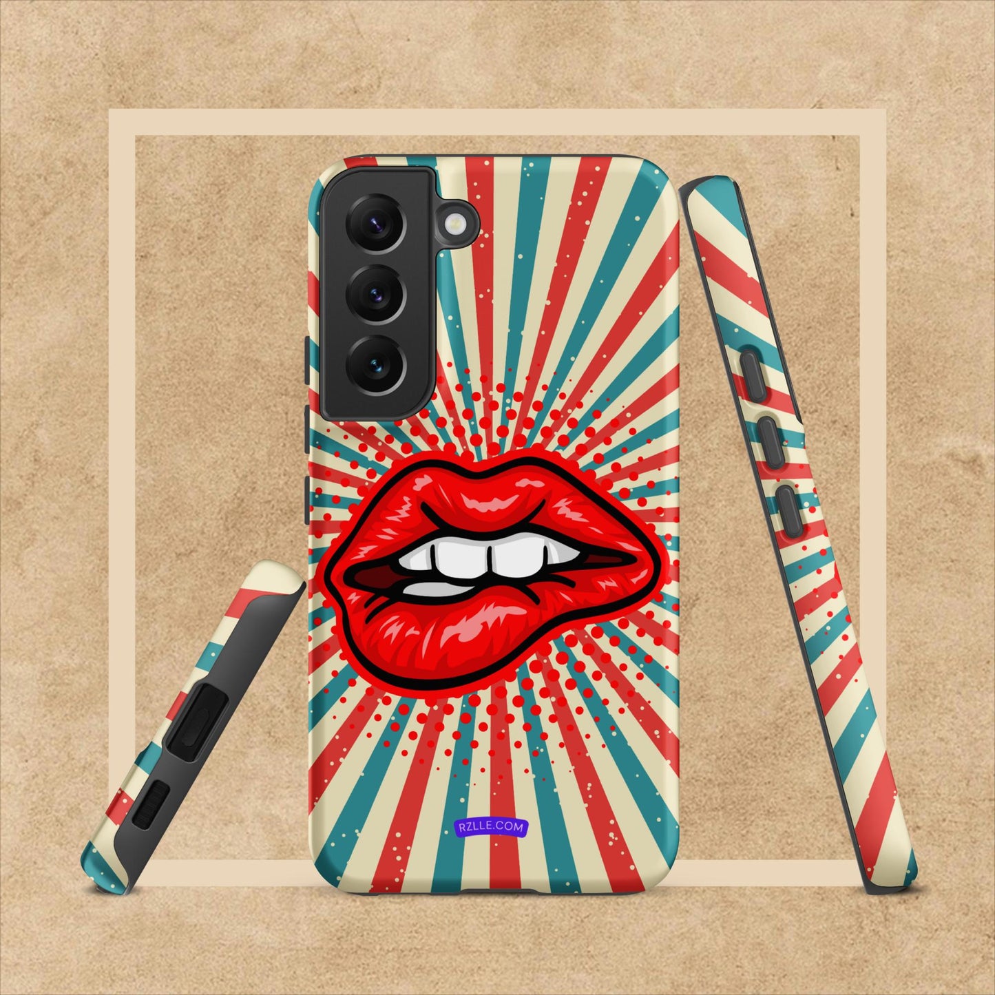 Pop Culture Art Lip Bite Tough case for Samsung®