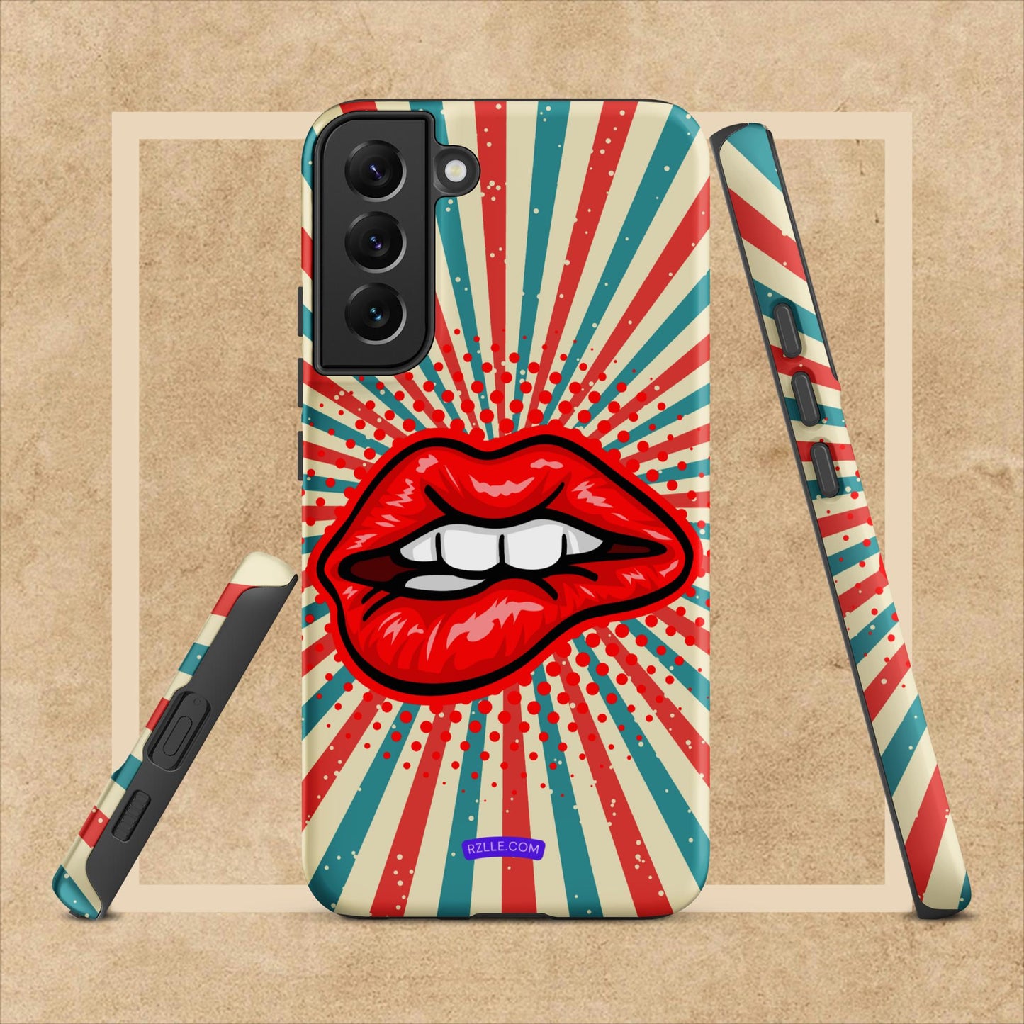 Pop Culture Art Lip Bite Tough case for Samsung®