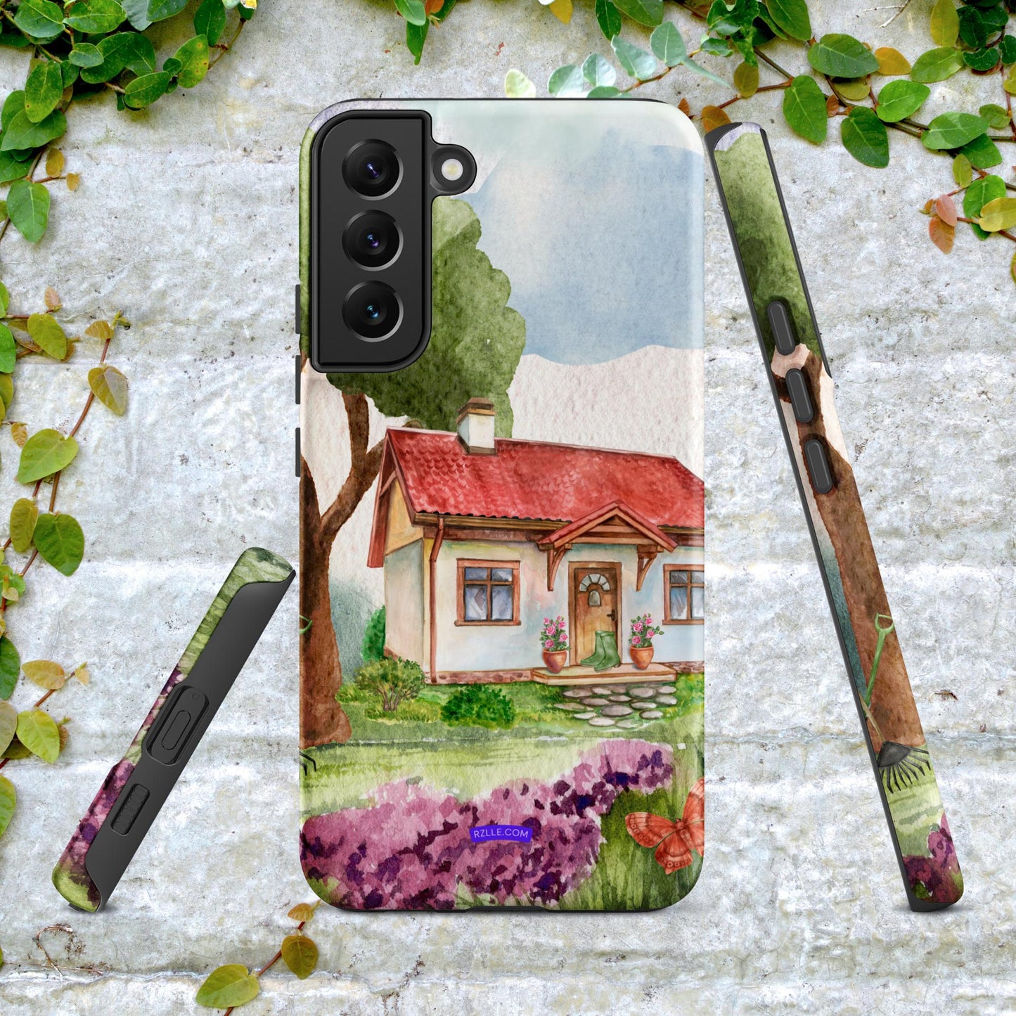 House Painting In Watercolor Tough case for Samsung®