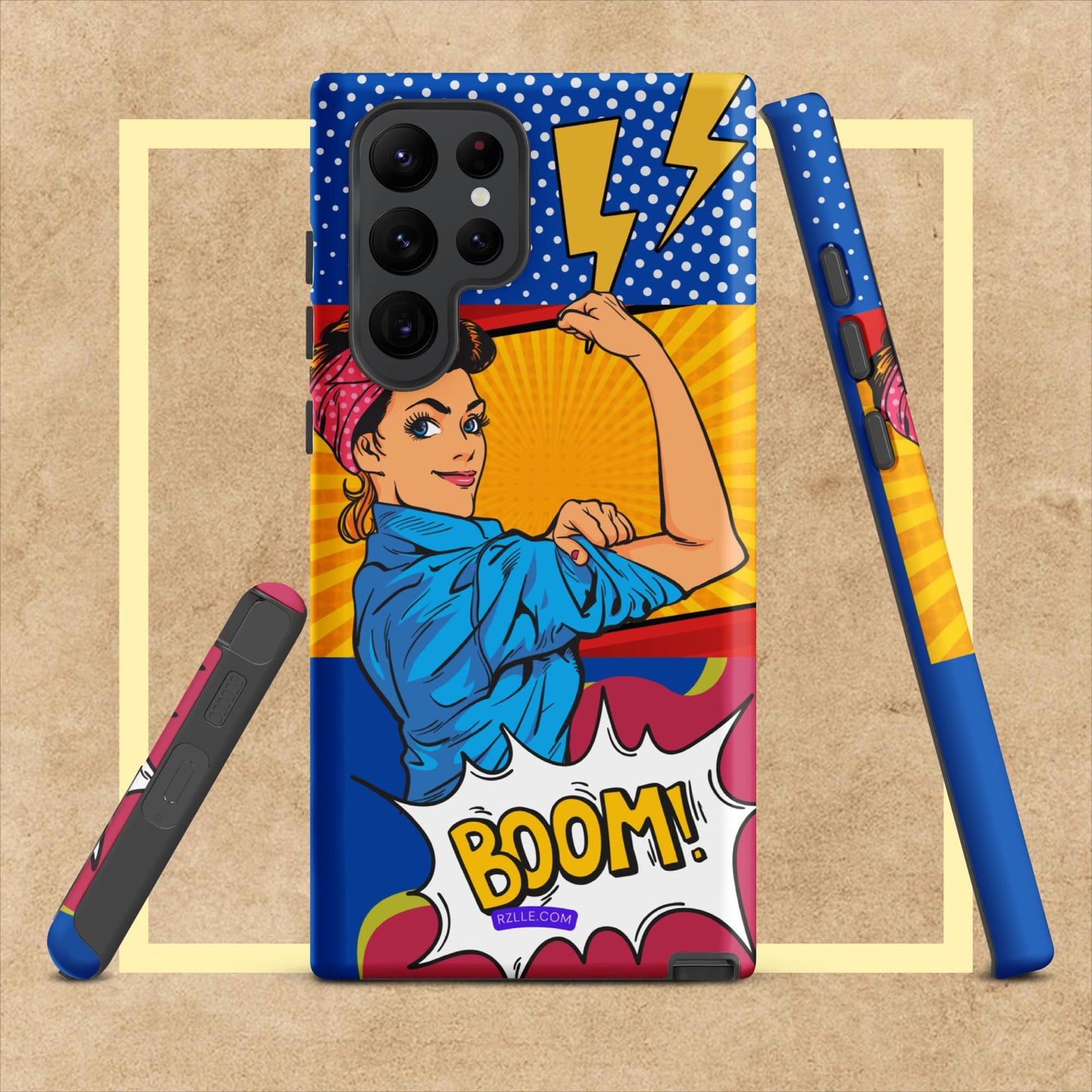 Pop Art Strong Woman Tough case for Samsung®