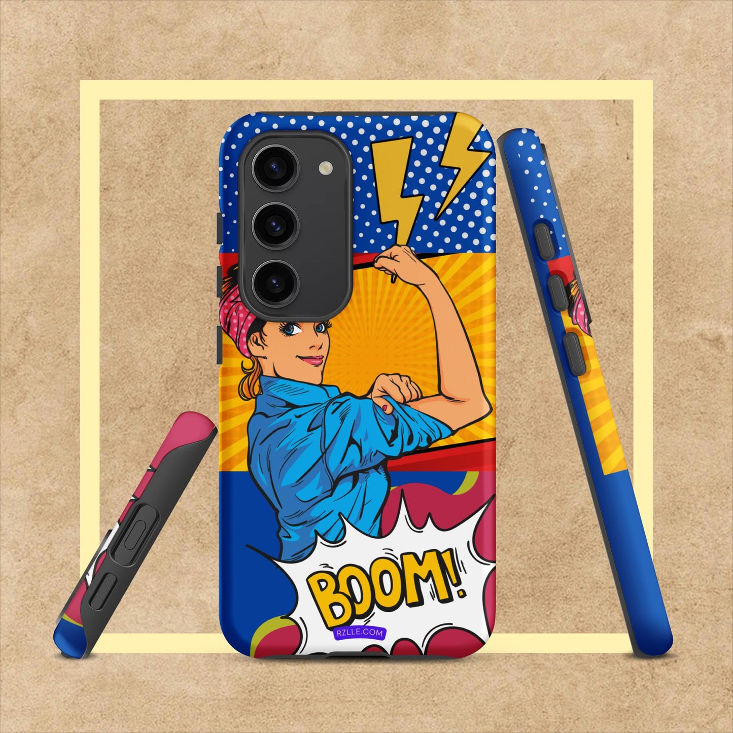 Pop Art Strong Woman Tough case for Samsung®