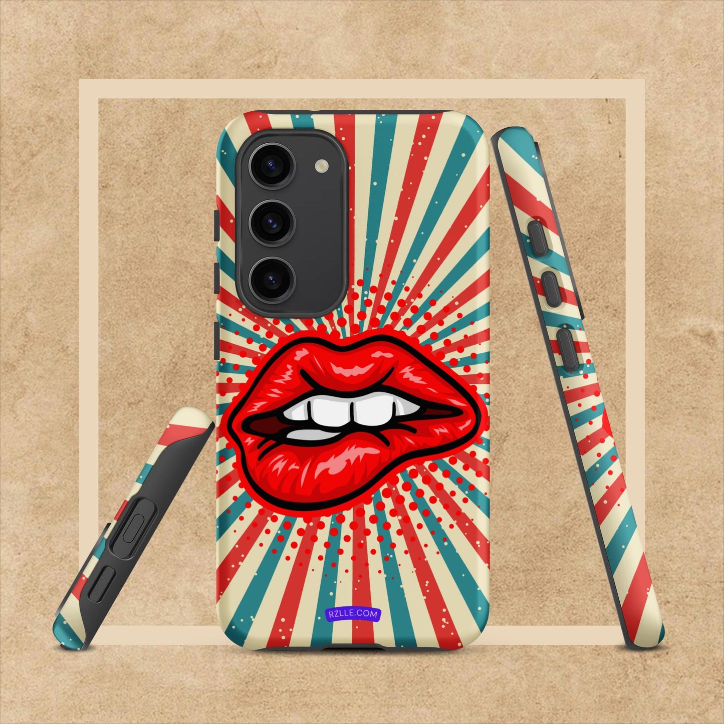 Pop Culture Art Lip Bite Tough case for Samsung®