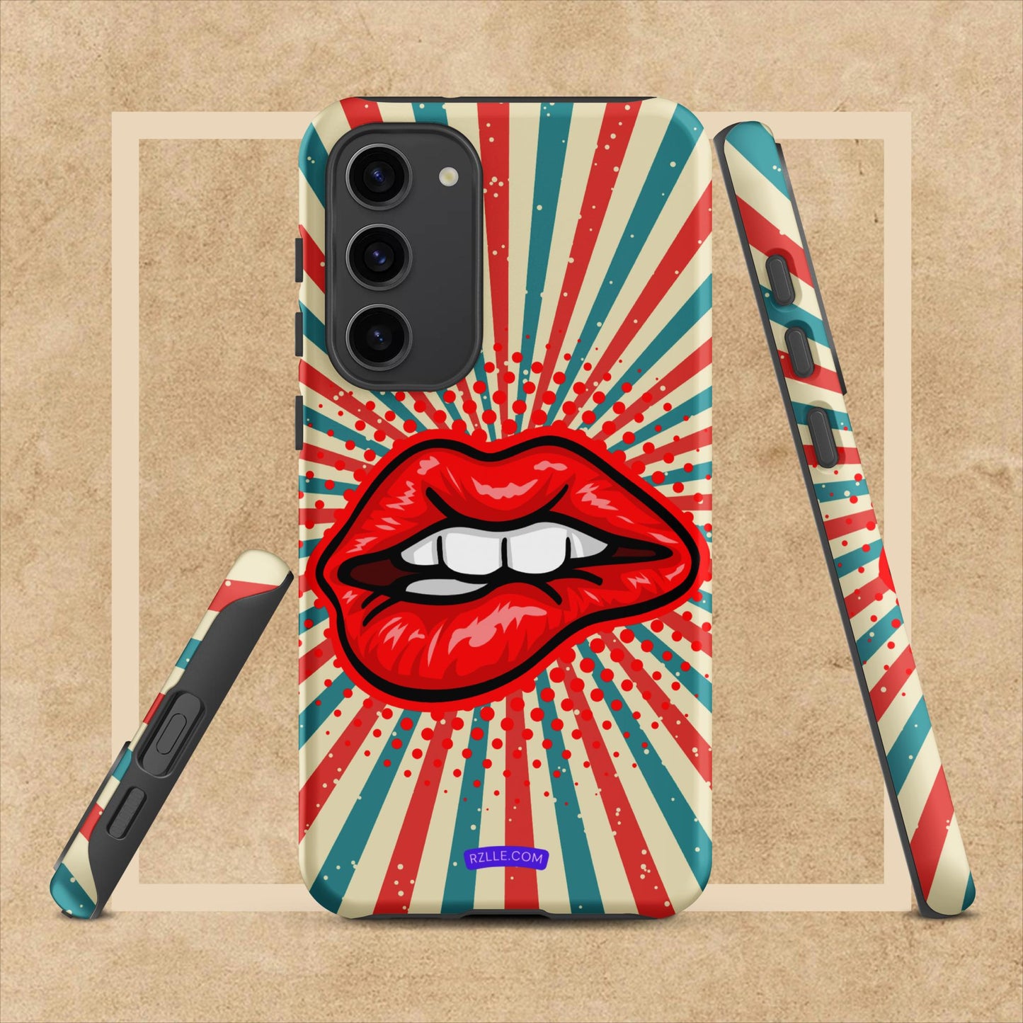 Pop Culture Art Lip Bite Tough case for Samsung®