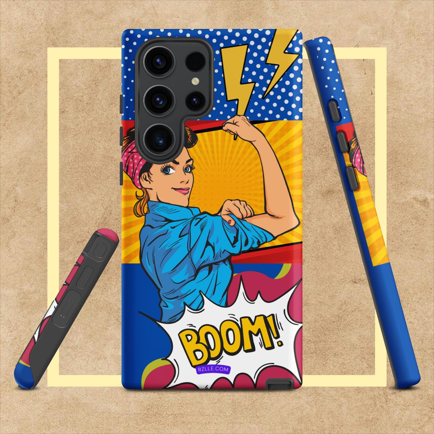 Pop Art Strong Woman Tough case for Samsung®