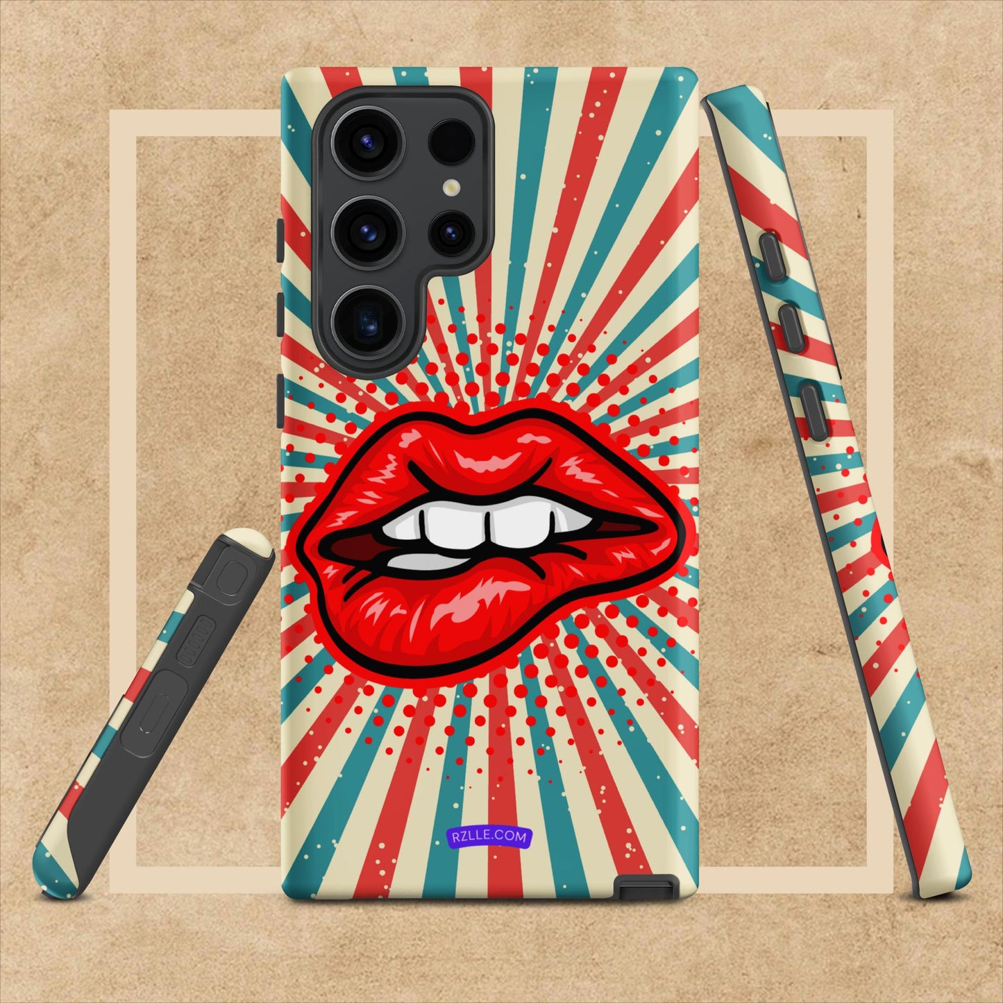 Pop Culture Art Lip Bite Tough case for Samsung®