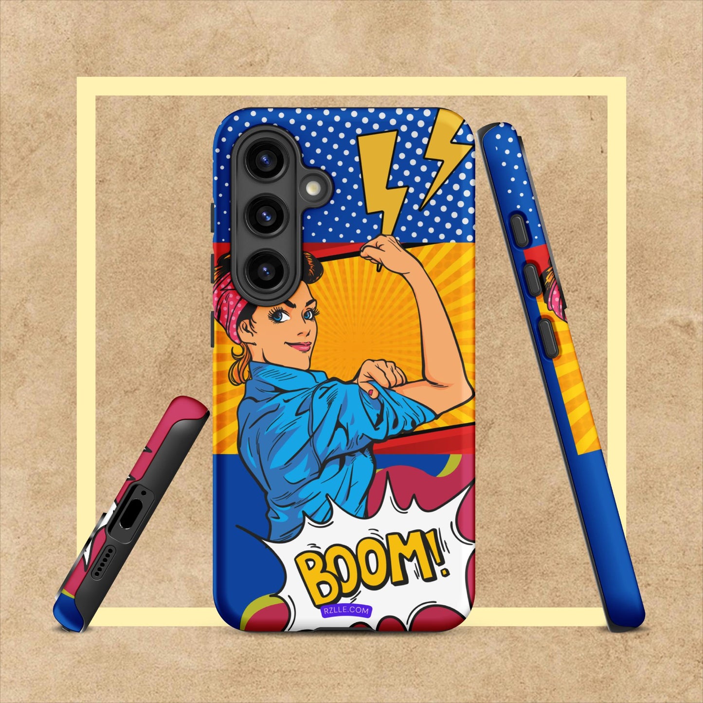 Pop Art Strong Woman Tough case for Samsung®