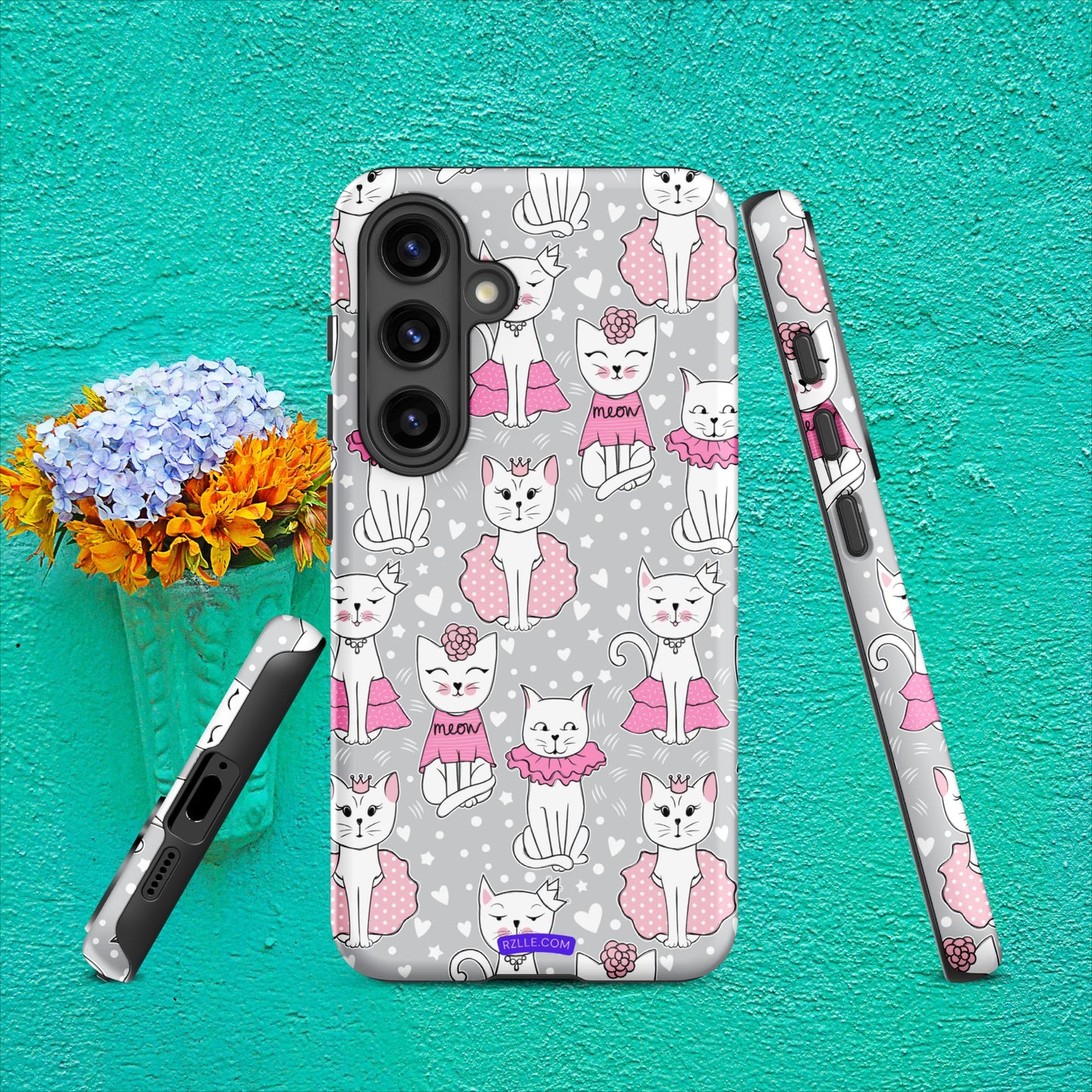 Cats In Pink Tough case for Samsung®