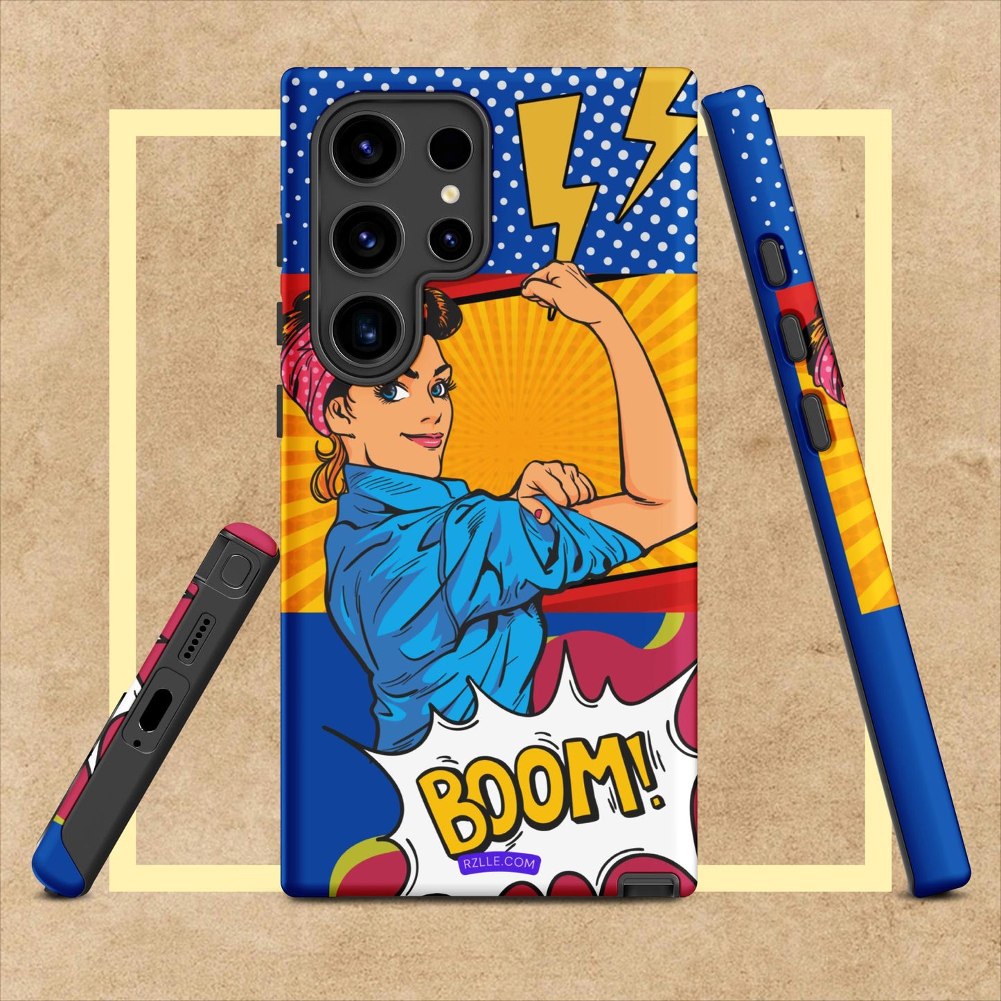 Pop Art Strong Woman Tough case for Samsung®