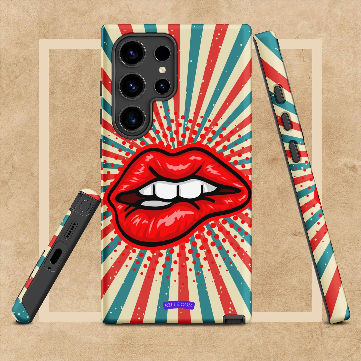 Pop Culture Art Lip Bite Tough case for Samsung®