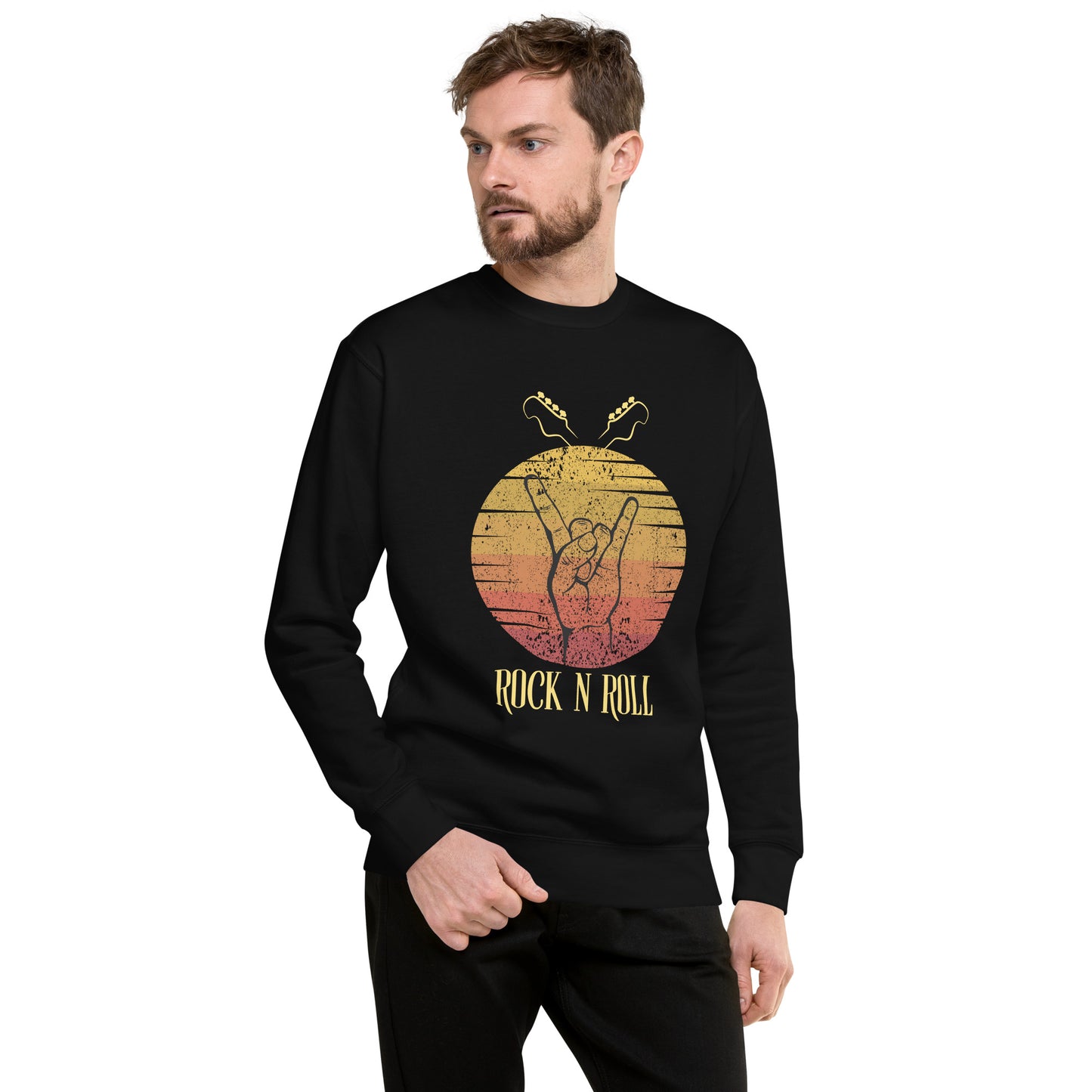 Rock N Roll Unisex Premium Sweatshirt