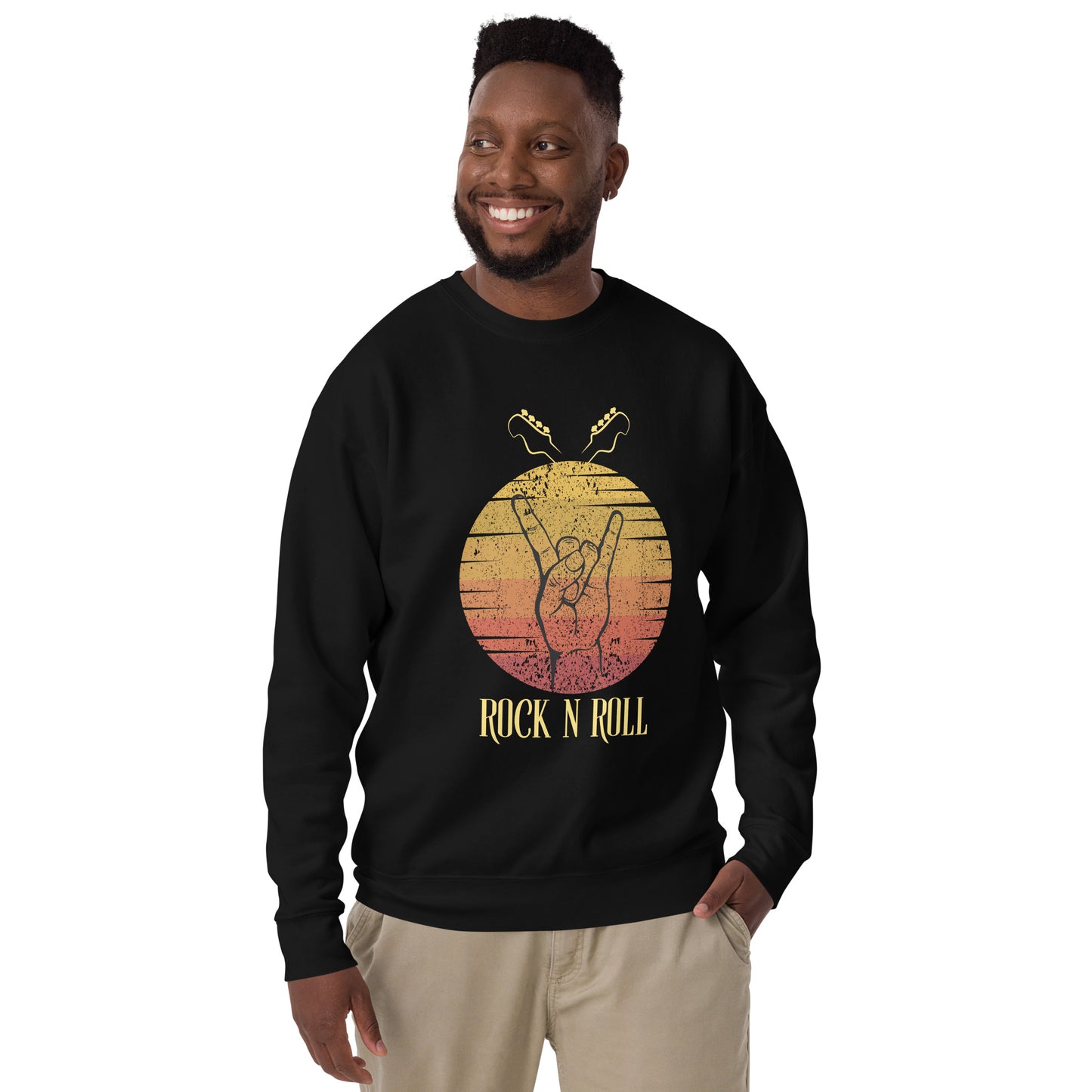 Rock N Roll Unisex Premium Sweatshirt