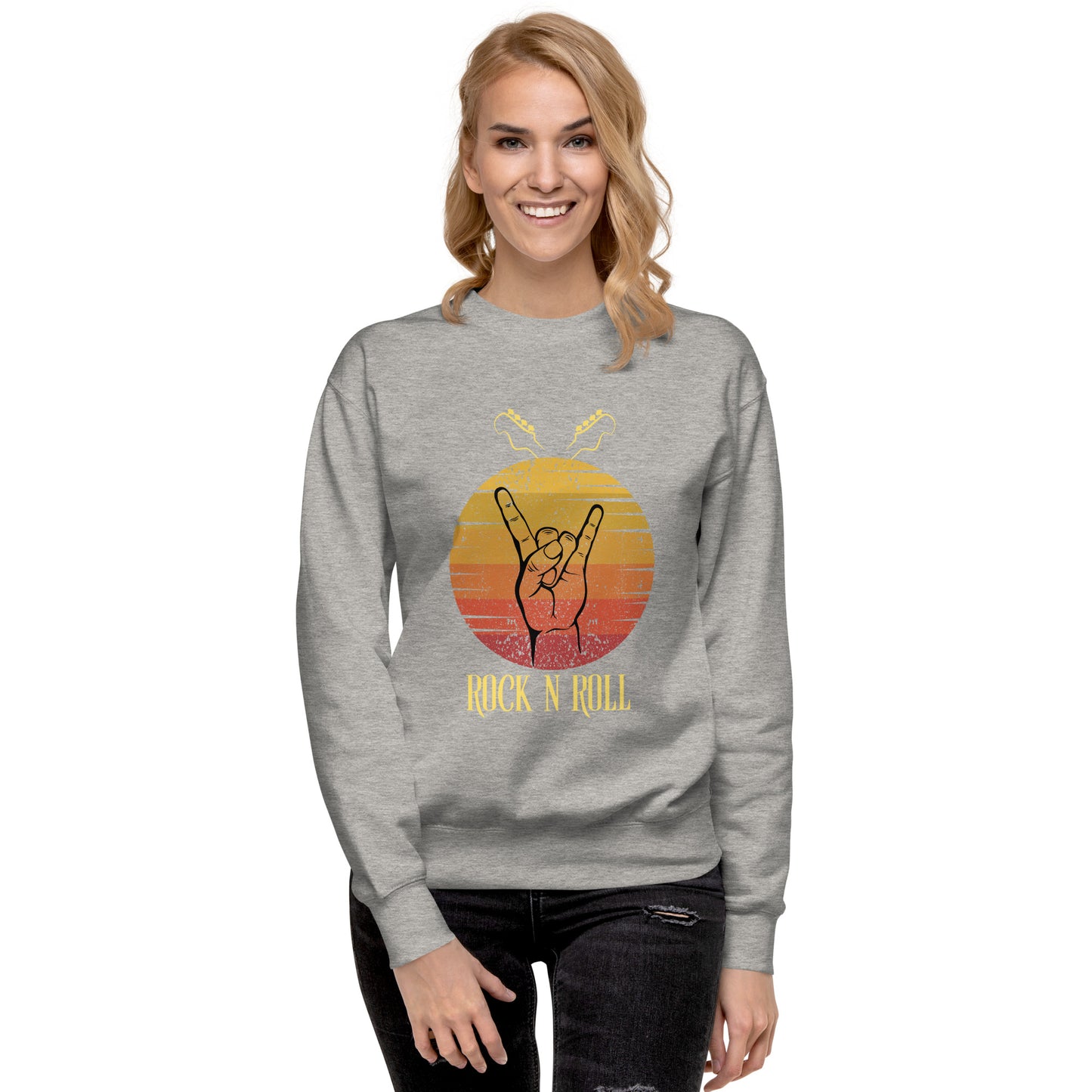 Rock N Roll Unisex Premium Sweatshirt