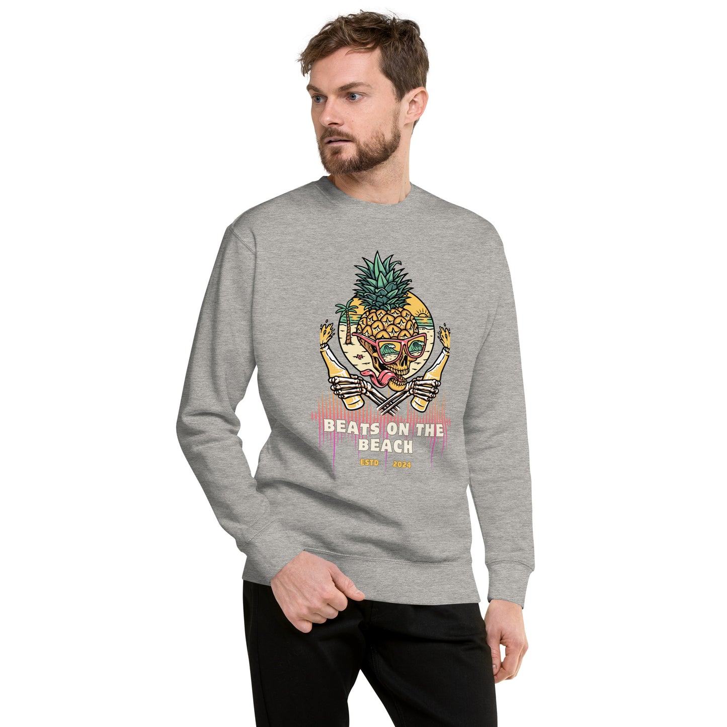 Beats On The Beach Unisex Premium Sweatshirt