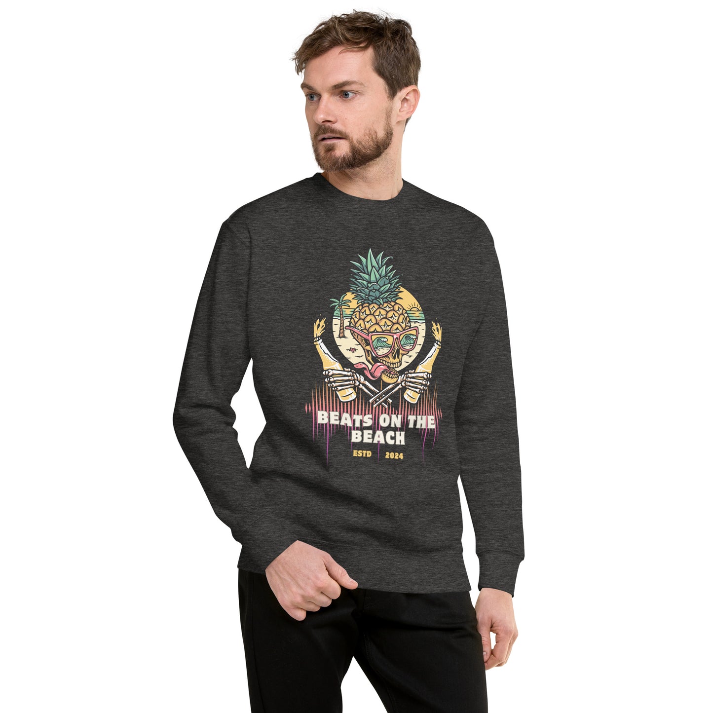 Beats On The Beach Unisex Premium Sweatshirt