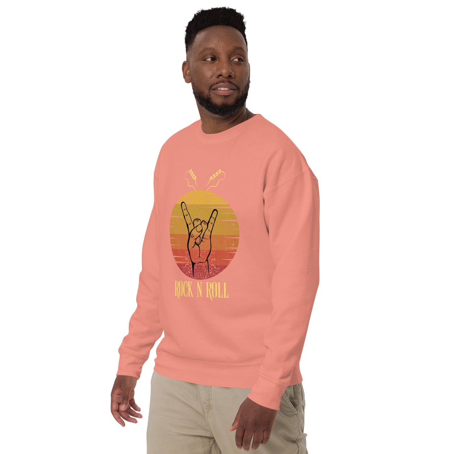 Rock N Roll Unisex Premium Sweatshirt