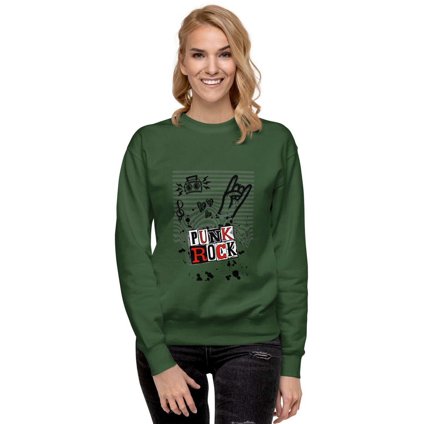 Punk Rock Unisex Premium Sweatshirt