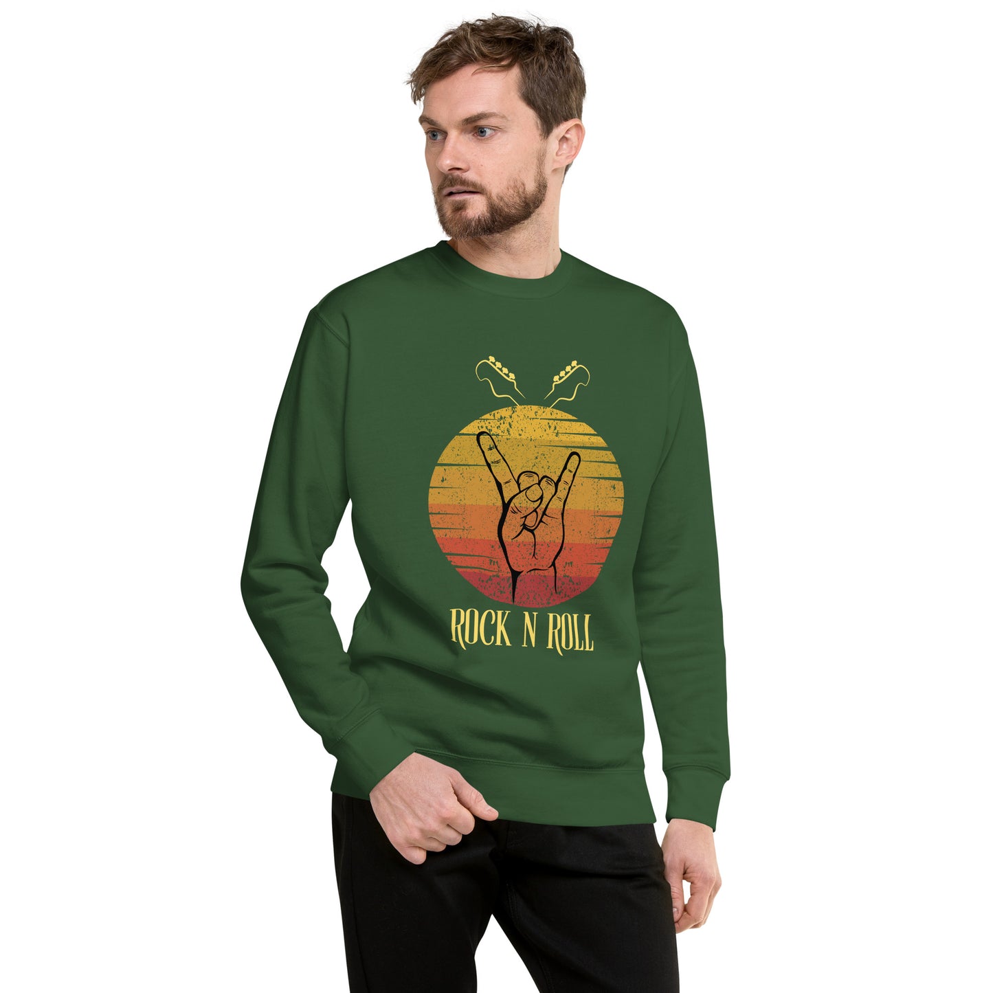 Rock N Roll Unisex Premium Sweatshirt