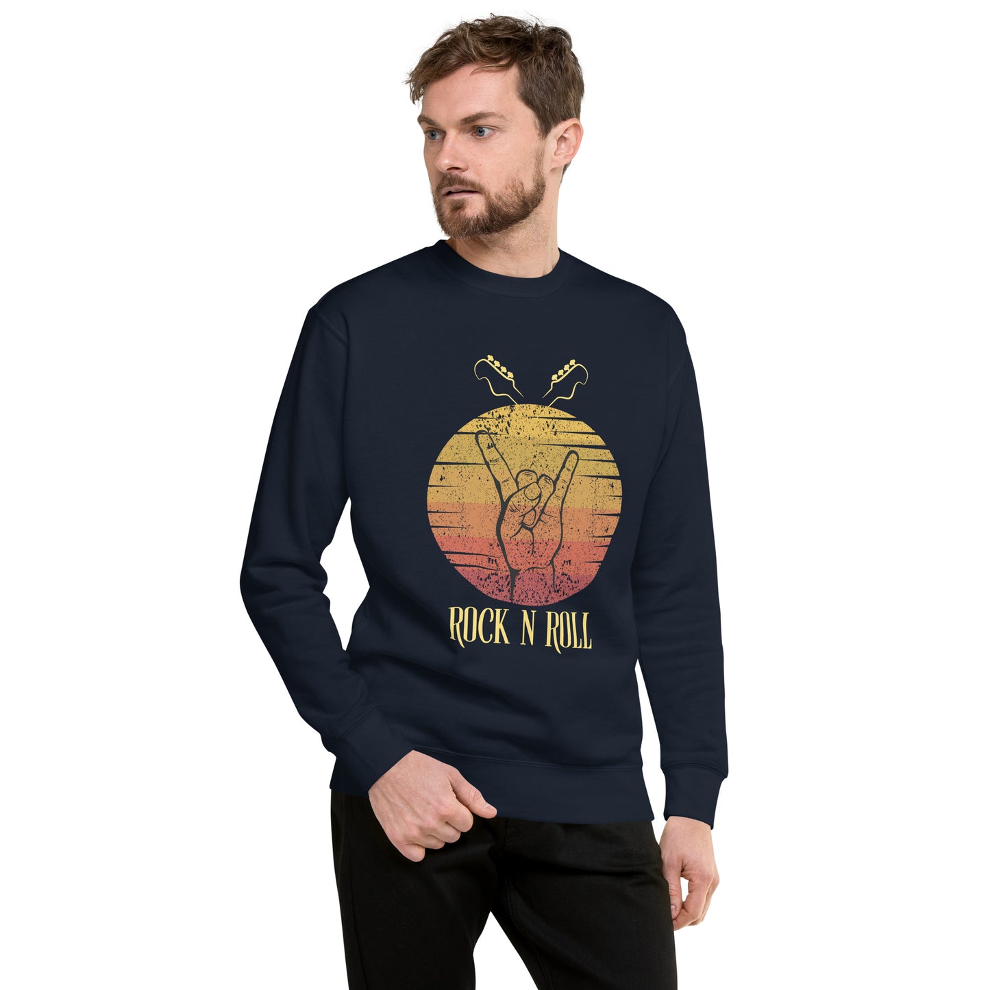 Rock N Roll Unisex Premium Sweatshirt