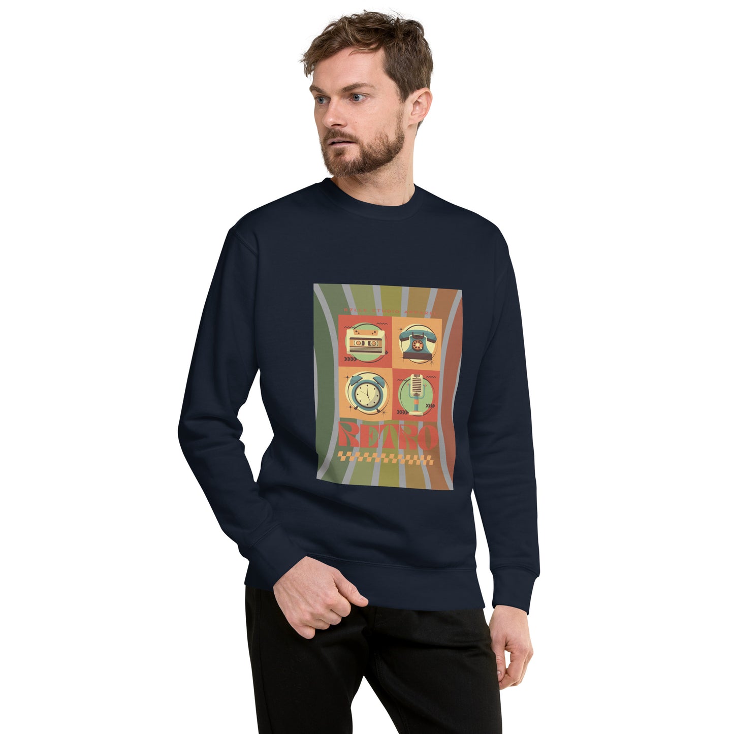 Retro Studio Unisex Premium Sweatshirt