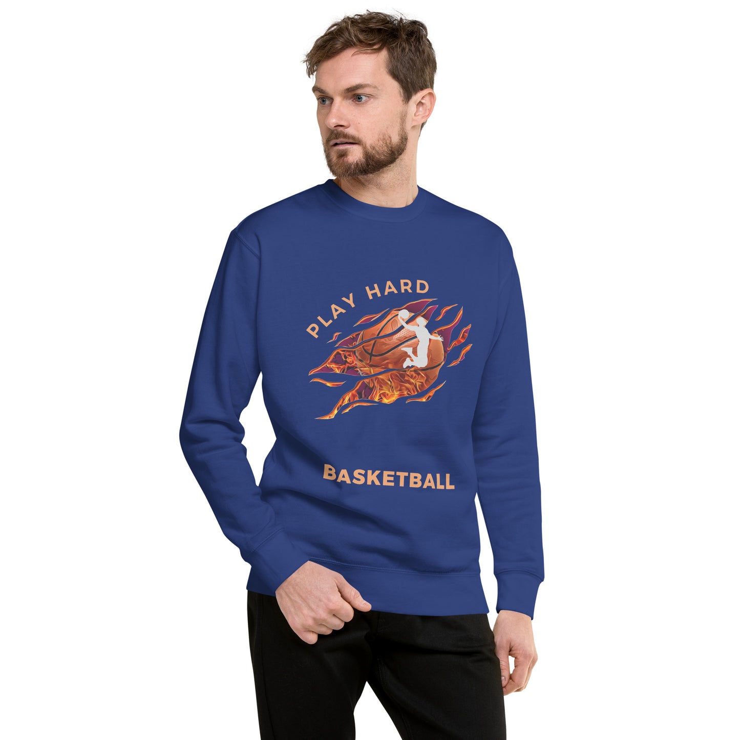 Play Hard Basketball Unisex Premium Sweatshirt