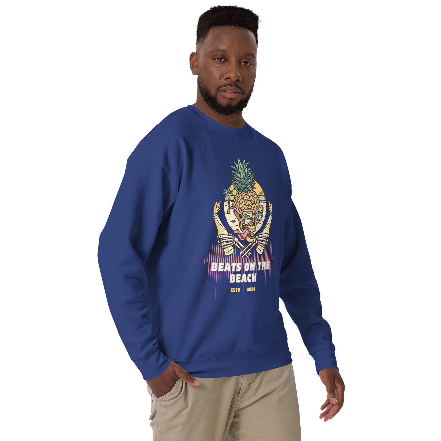 Beats On The Beach Unisex Premium Sweatshirt