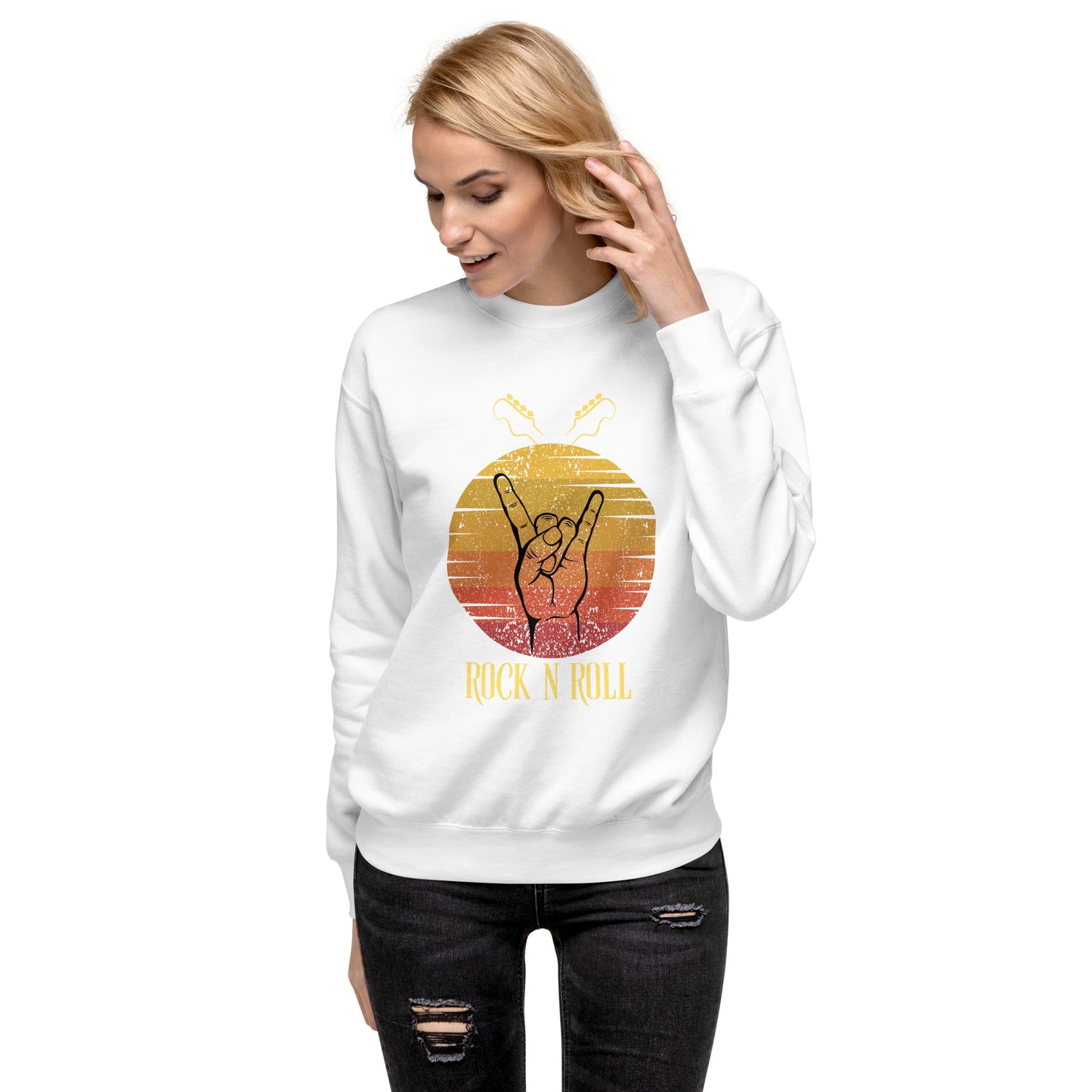 Rock N Roll Unisex Premium Sweatshirt