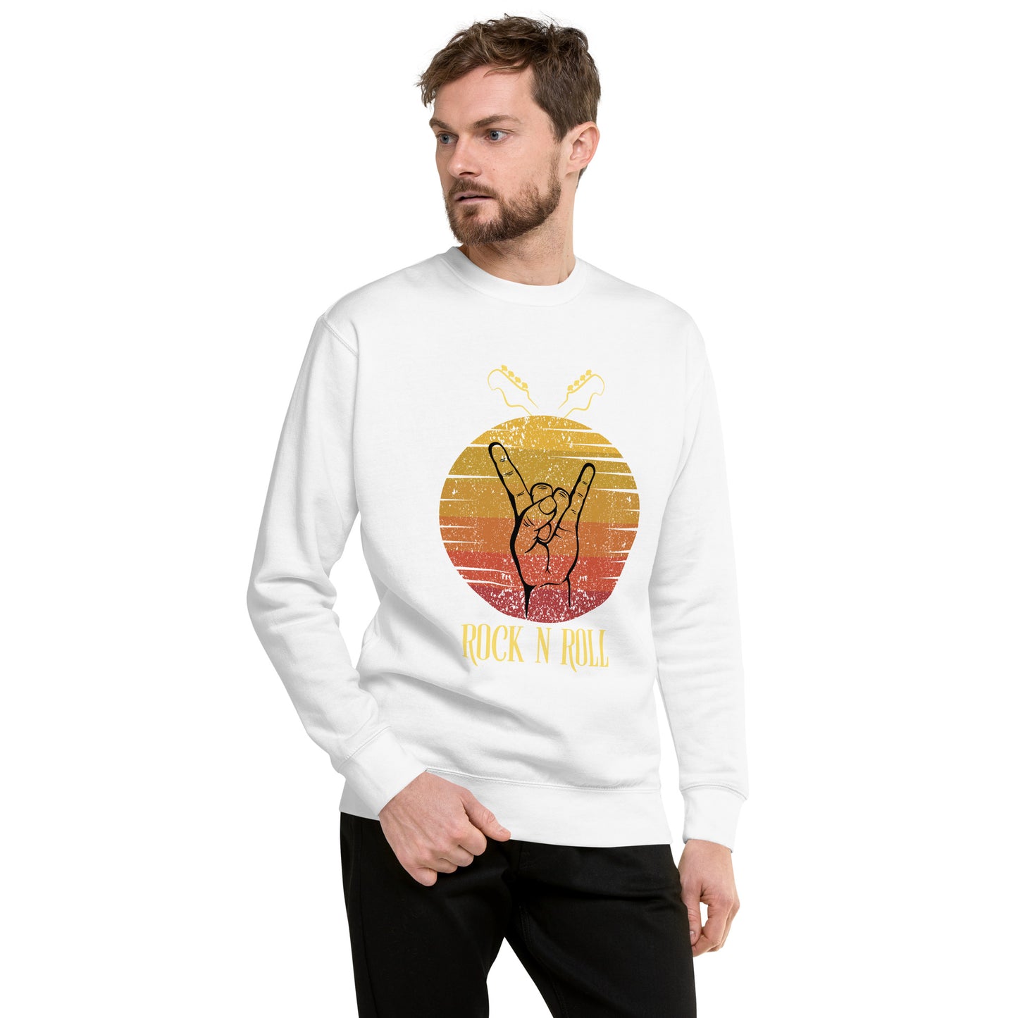 Rock N Roll Unisex Premium Sweatshirt