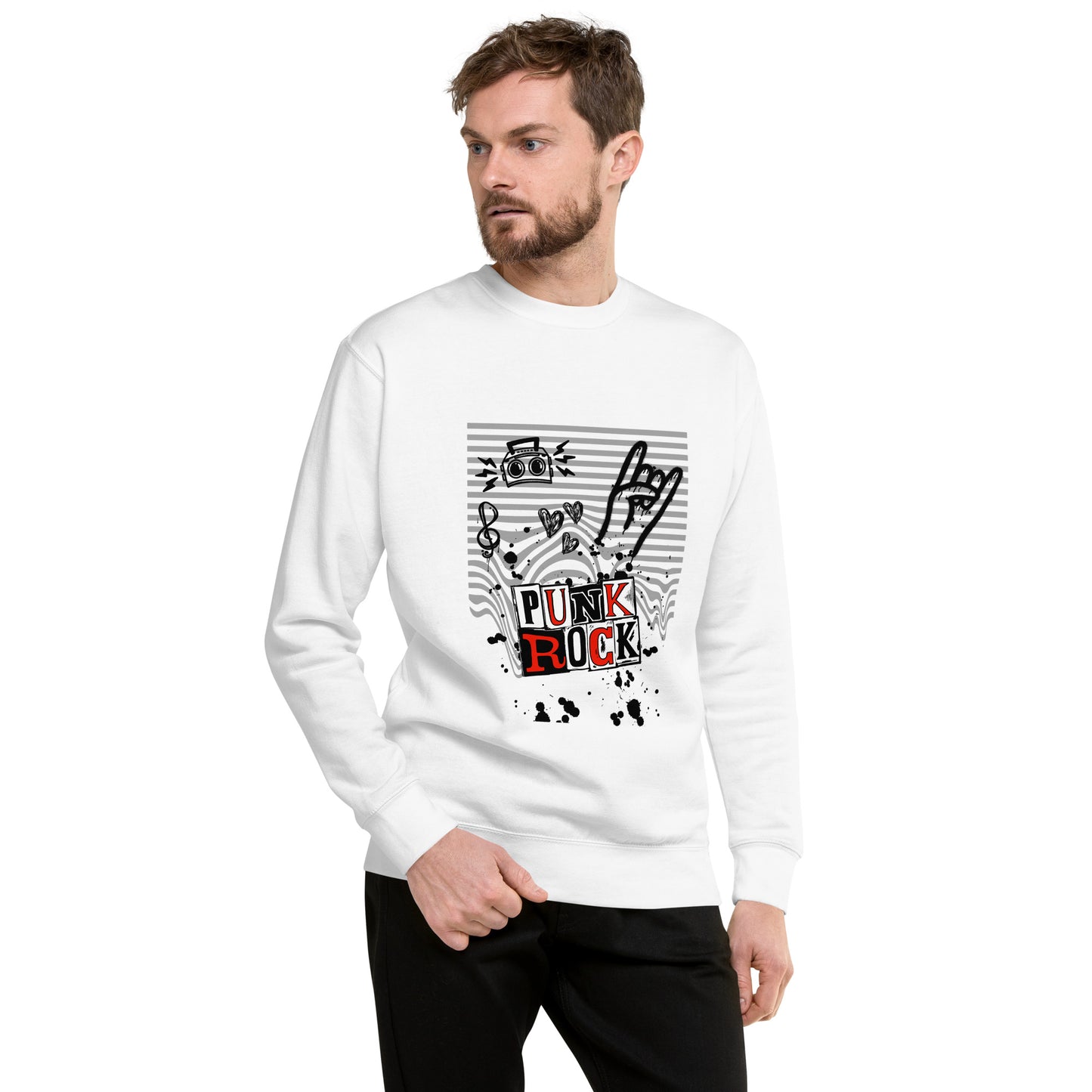 Punk Rock Unisex Premium Sweatshirt