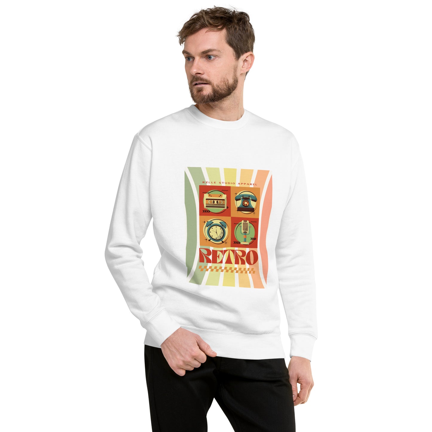 Retro Studio Unisex Premium Sweatshirt