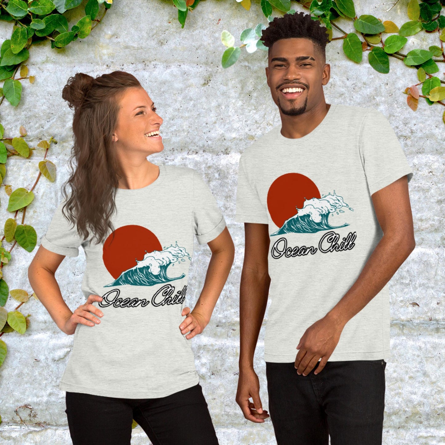 Ocean Chill with Waves Unisex t-shirt