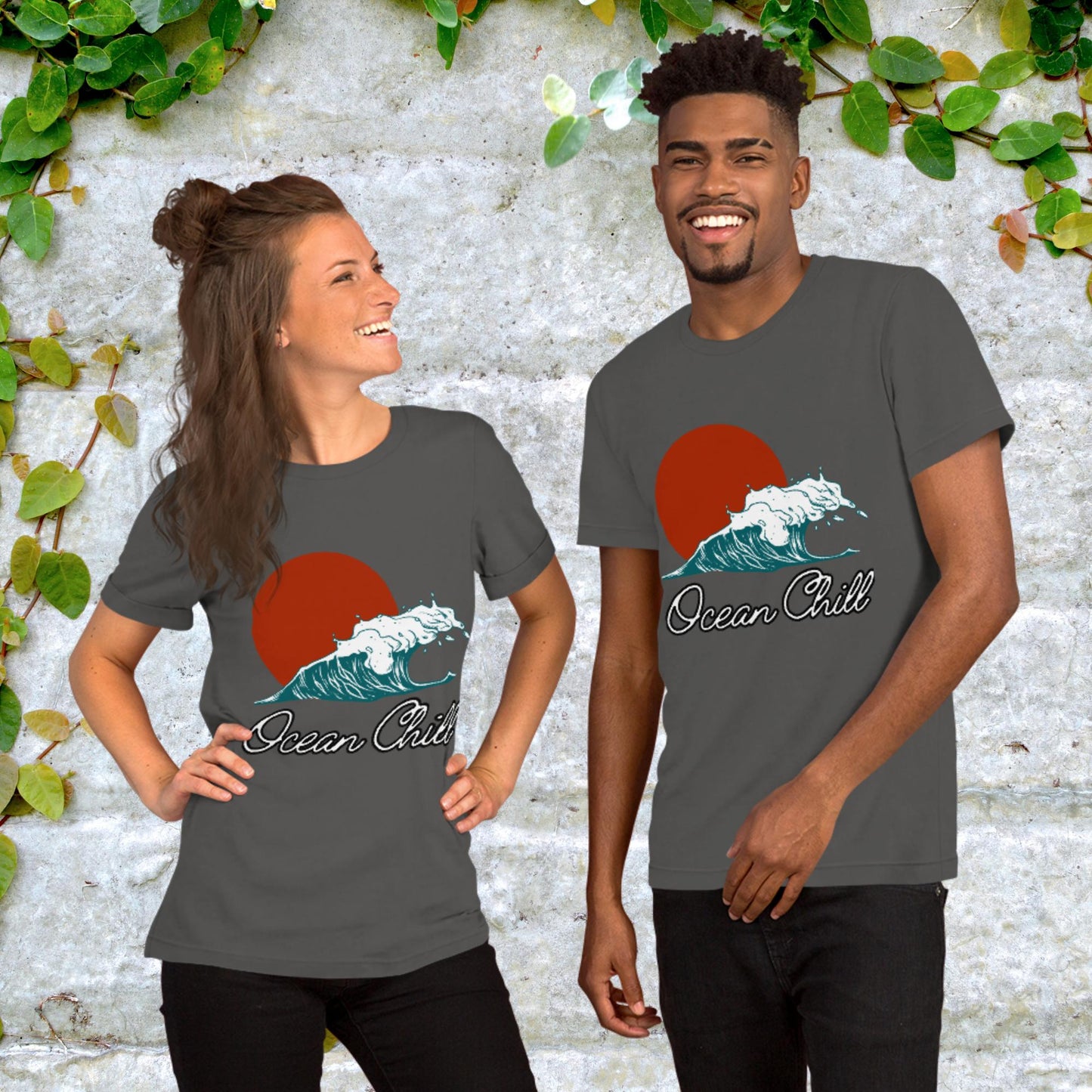 Ocean Chill with Waves Unisex t-shirt