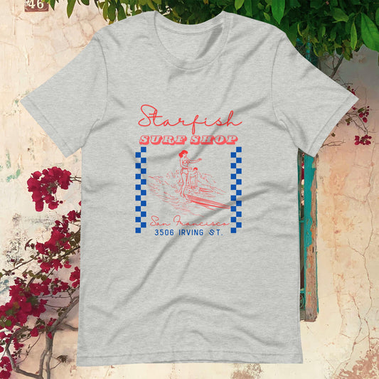 Starfish Surf Shop Vintage Unisex t-shirt