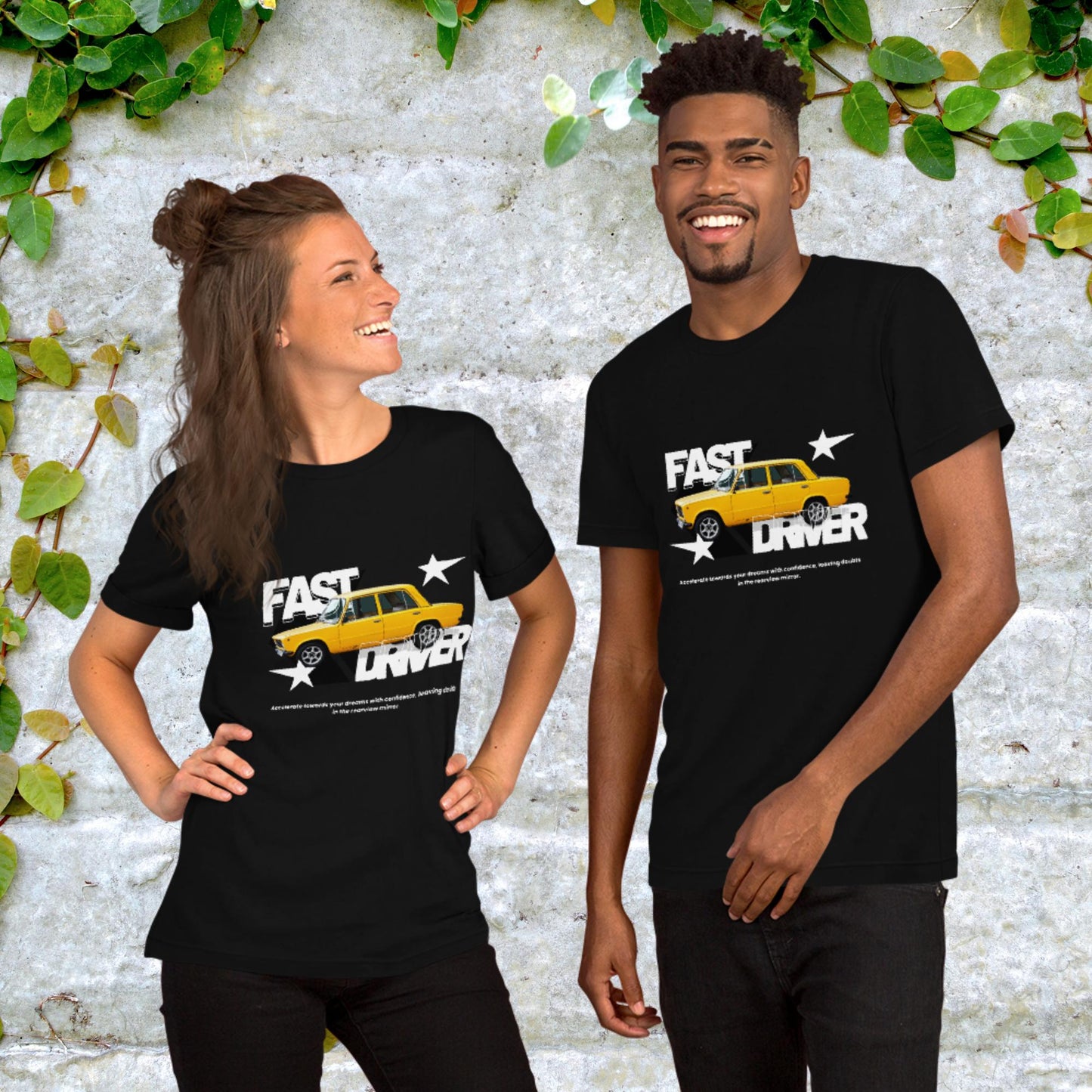 Fast Driver Unisex t-shirt