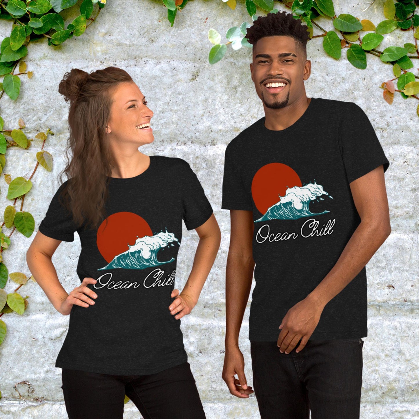 Ocean Chill with Waves Unisex t-shirt