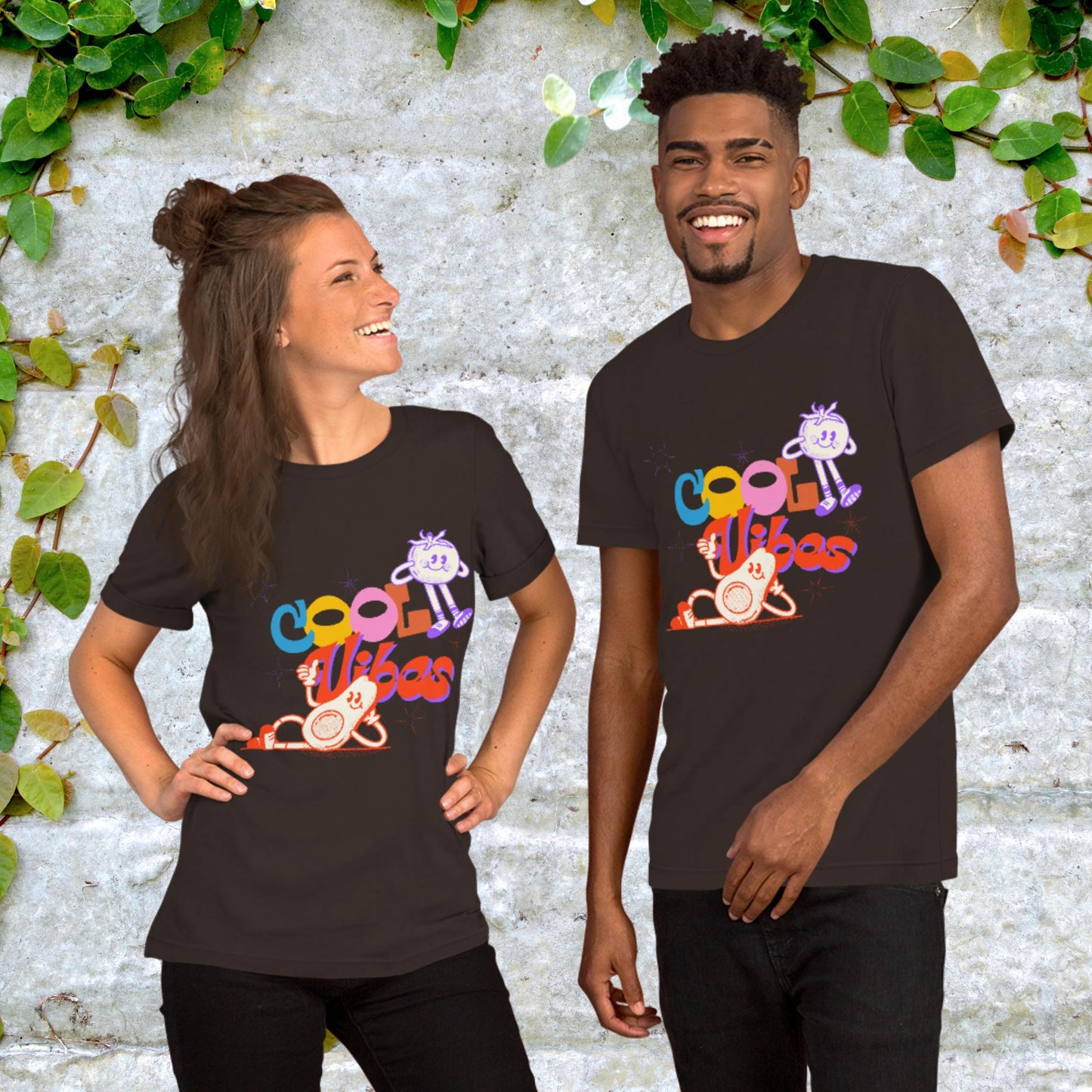 Colorful Cool Vibes Unisex t-shirt