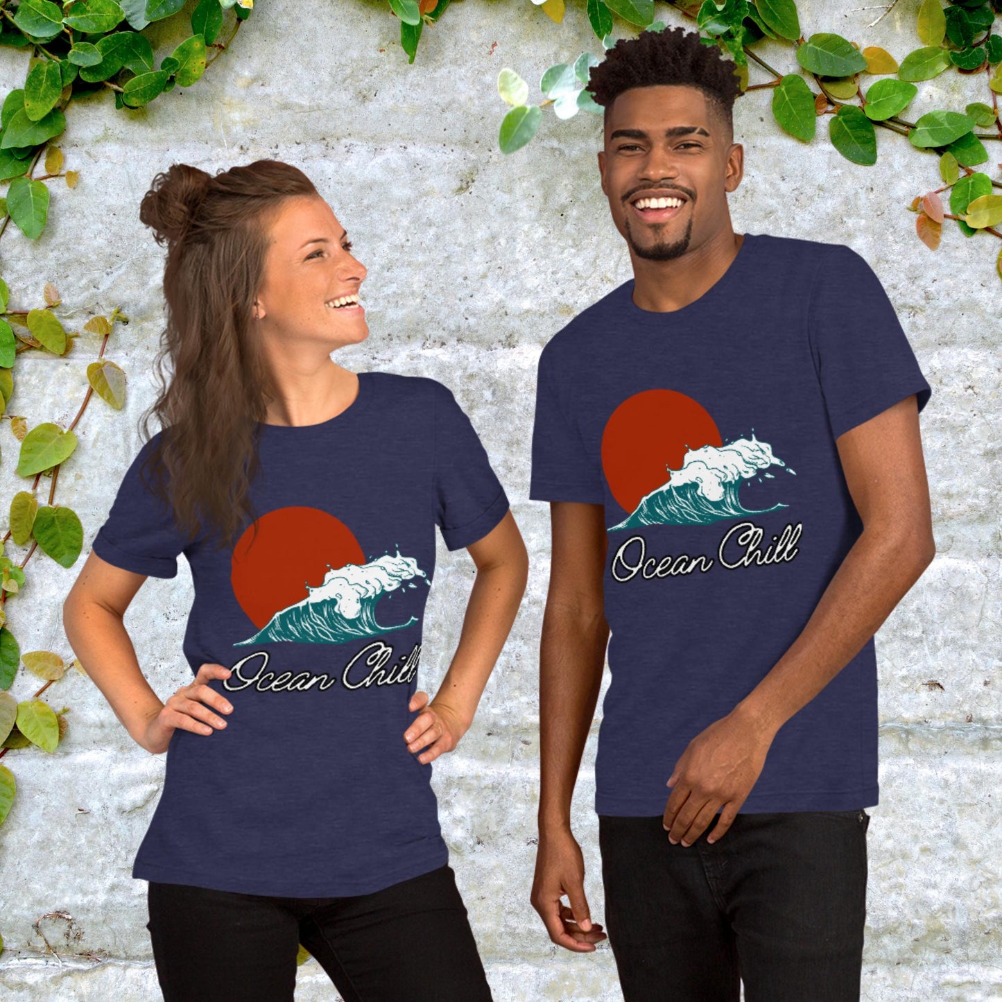 Ocean Chill with Waves Unisex t-shirt