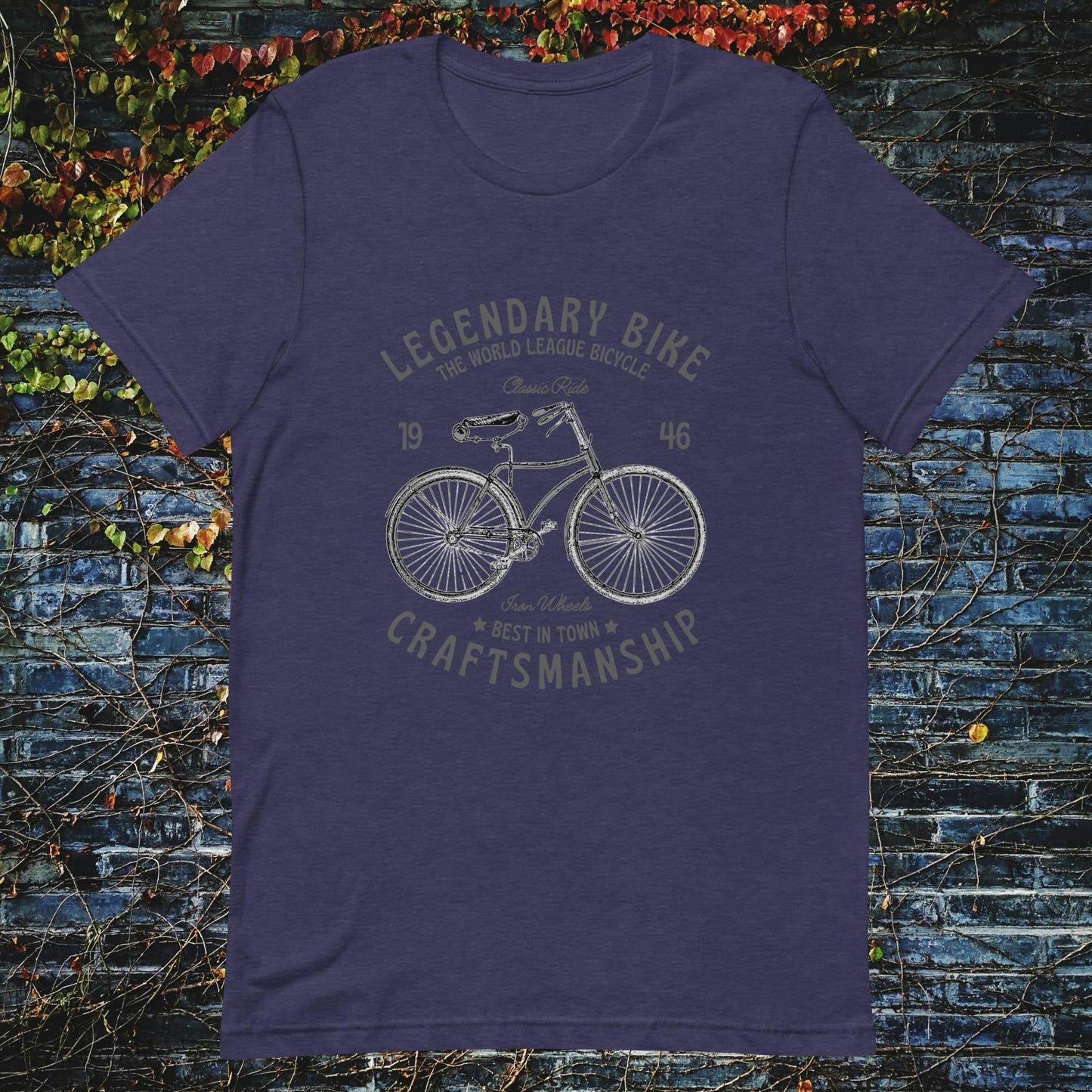 Legendary Bike Vintage 1946 Unisex t-shirt