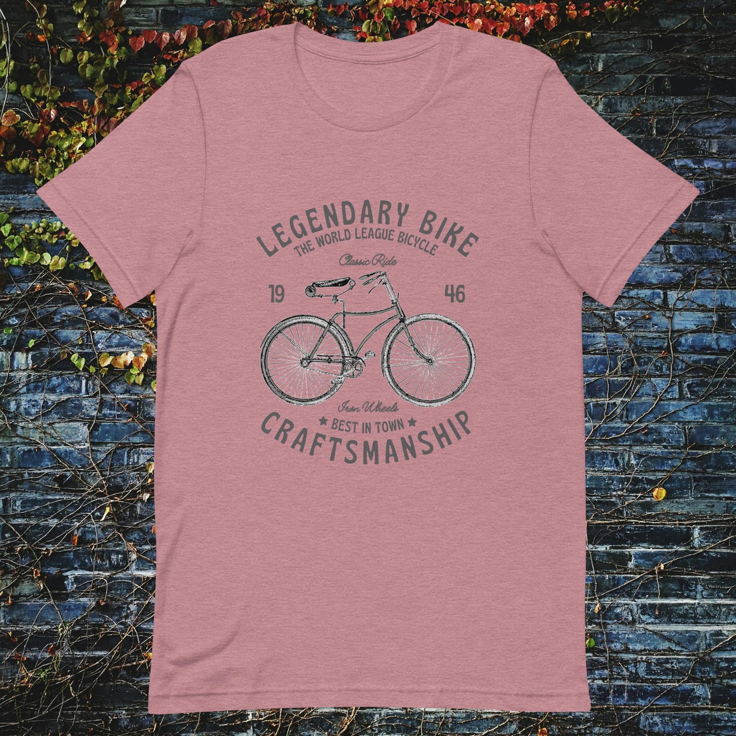 Legendary Bike Vintage 1946 Unisex t-shirt